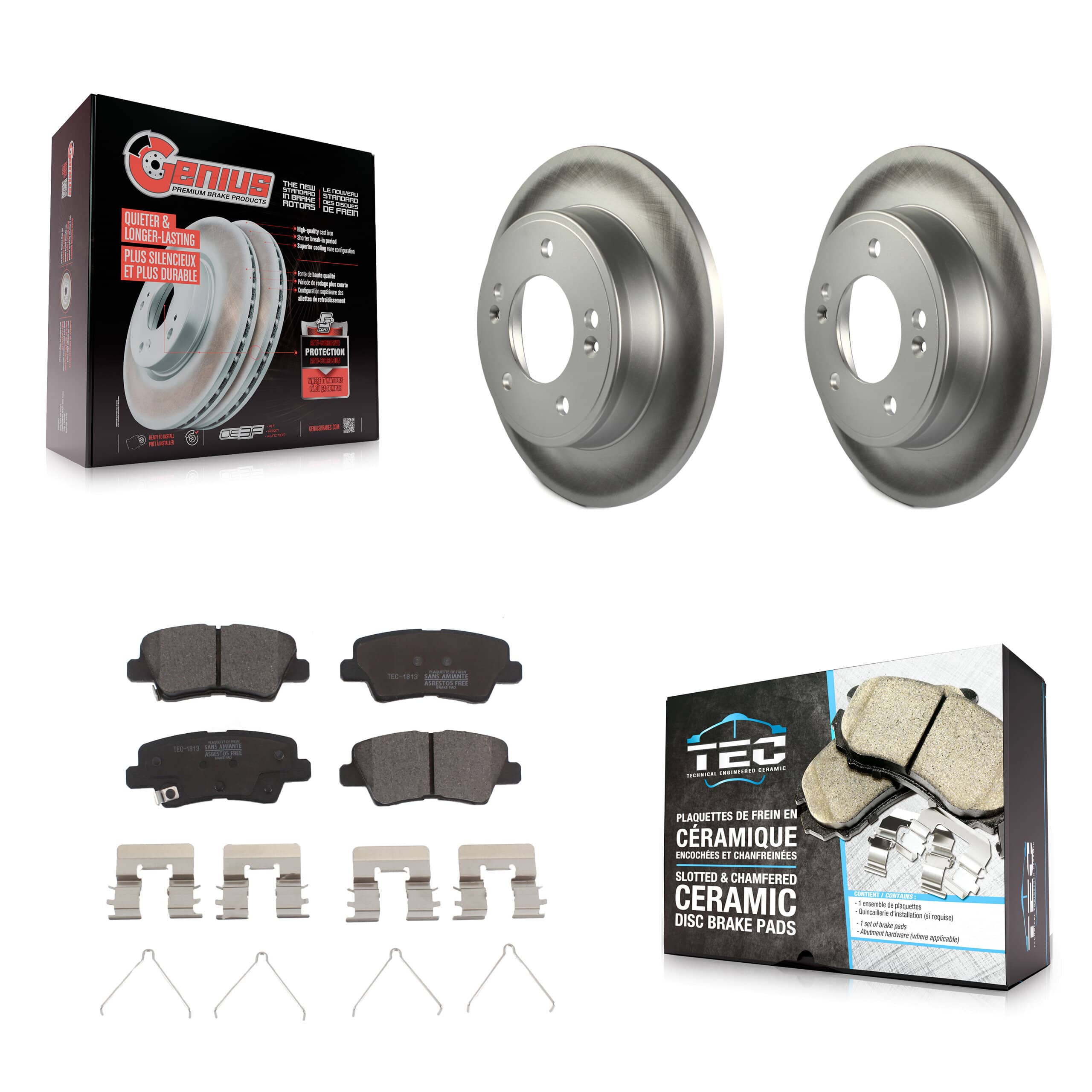 Transit Auto - KGT-101635 - Rear Disc Brake Kits