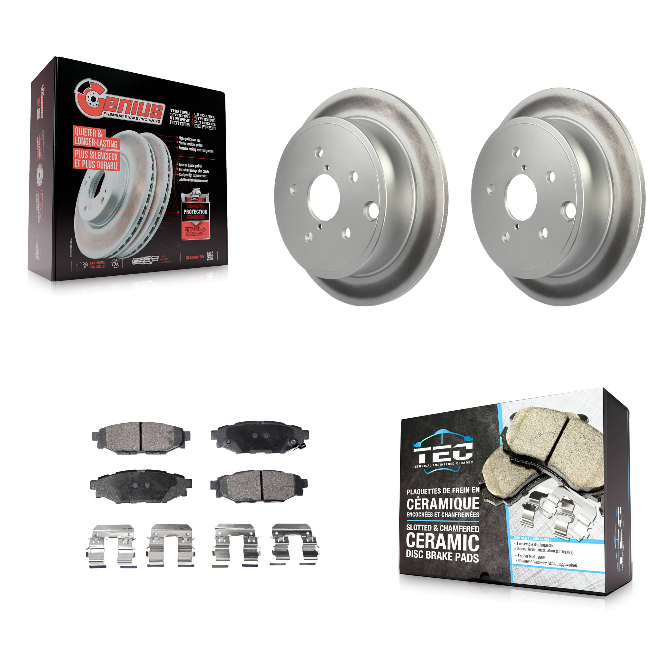 Transit Auto - KGT-101779 - Rear Disc Brake Kits