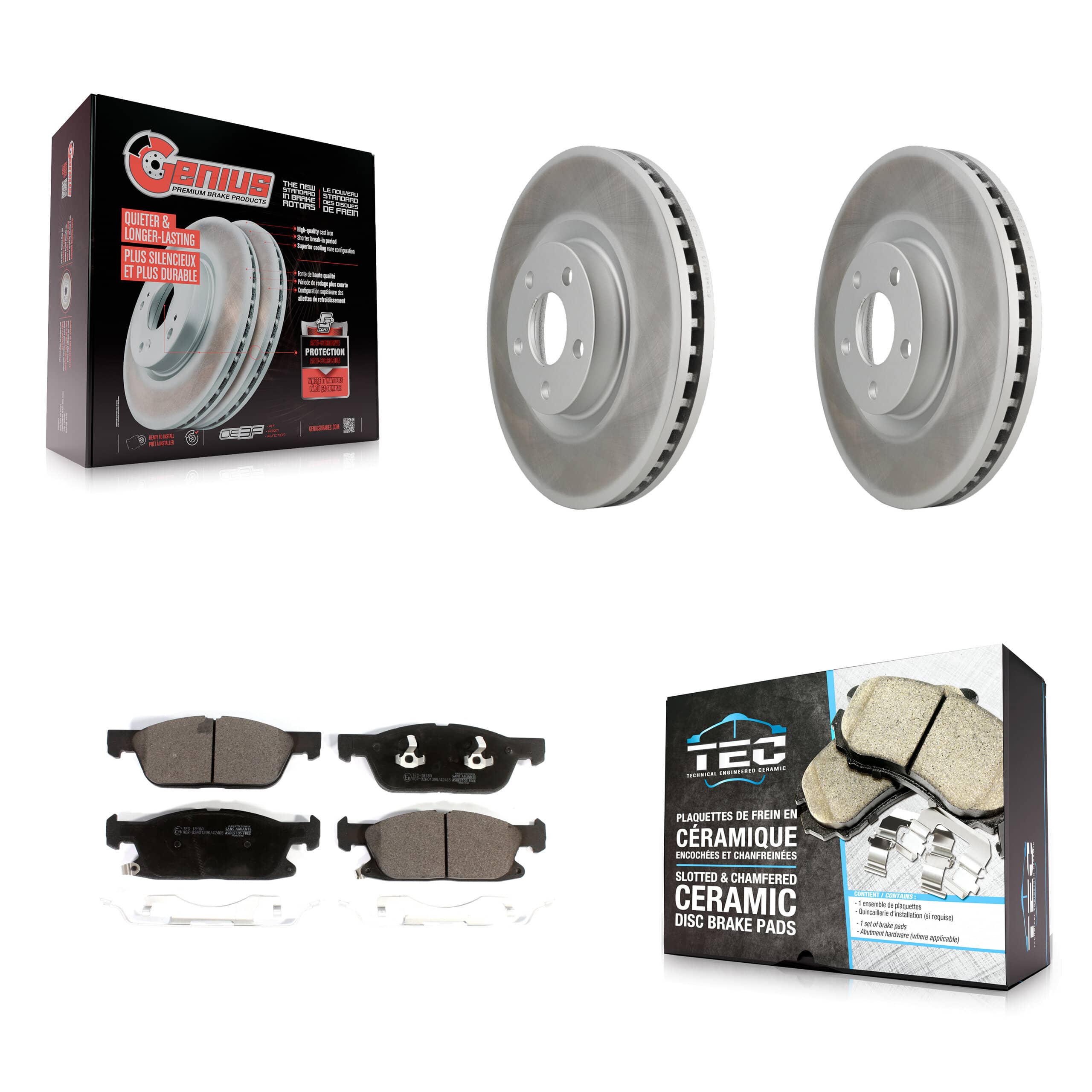 Transit Auto - KGT-102008 - Front Disc Brake Kits