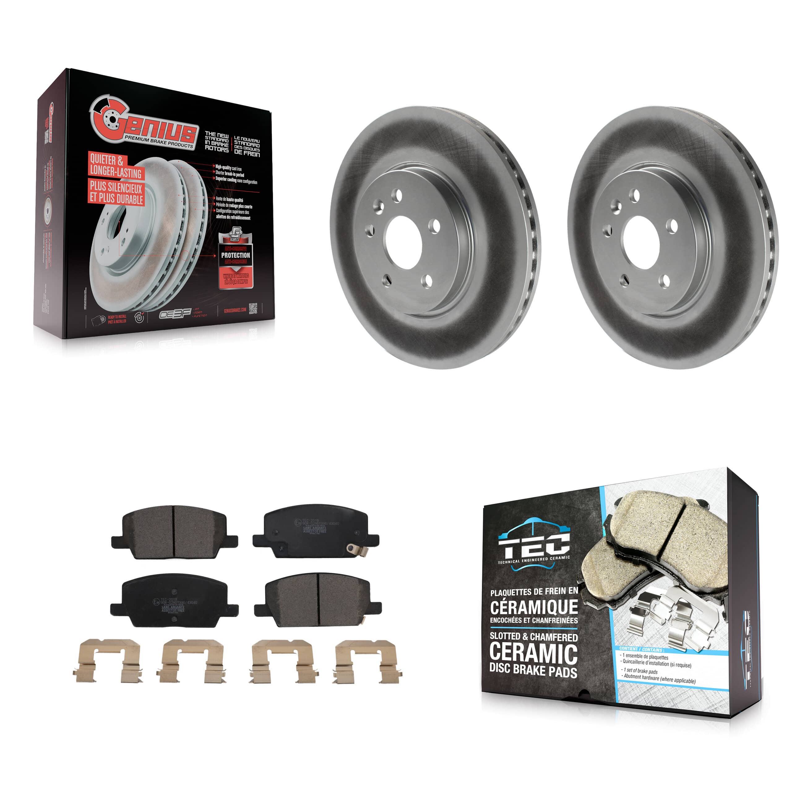 Transit Auto - KGT-102033 - Front Disc Brake Kits