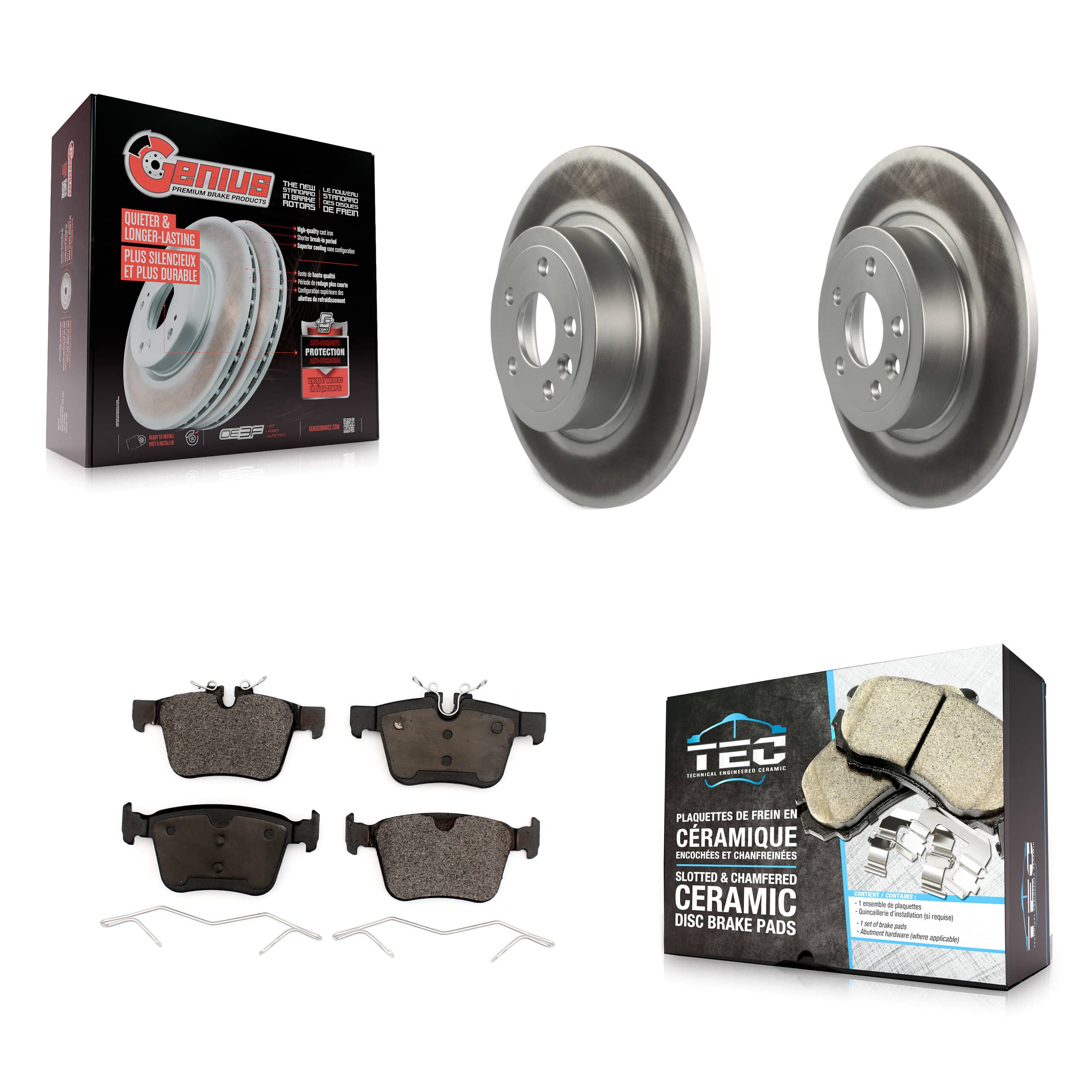 Transit Auto - KGT-102045 - Rear Disc Brake Kits