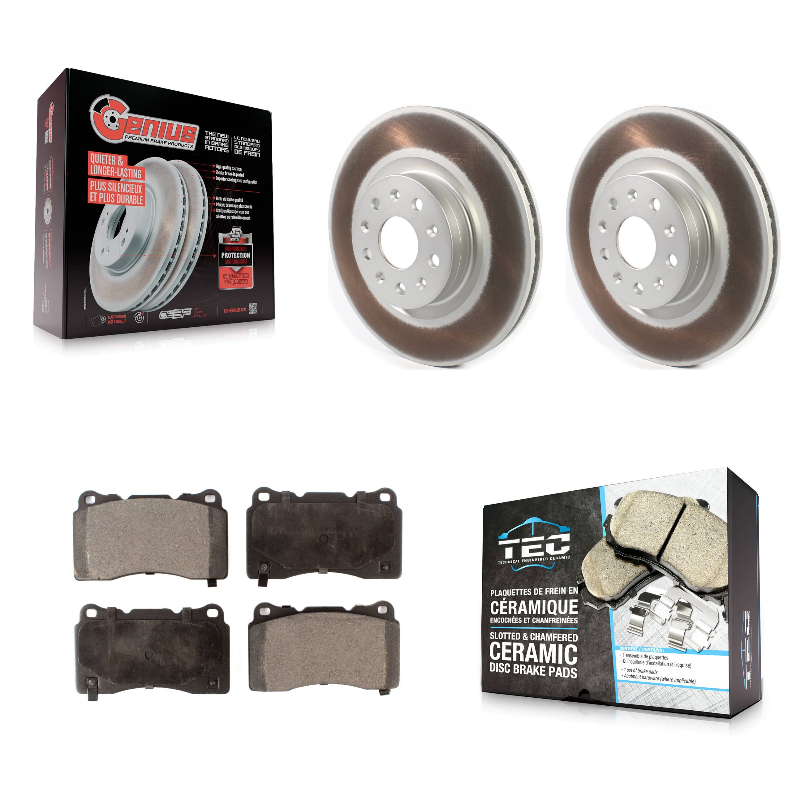 Transit Auto - KGT-102048 - Front Disc Brake Kits