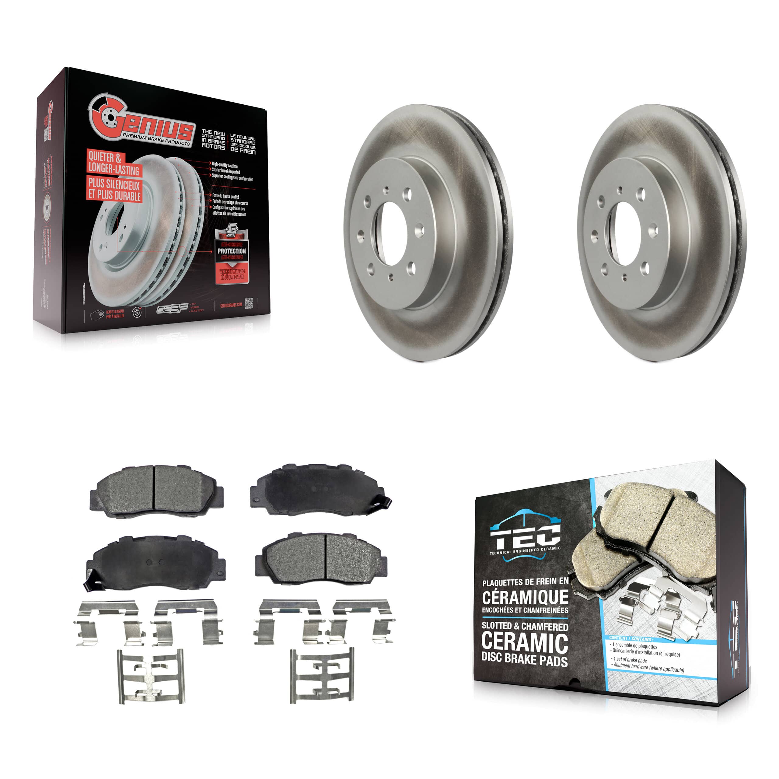 Transit Auto - KGT-102065 - Front Disc Brake Kits