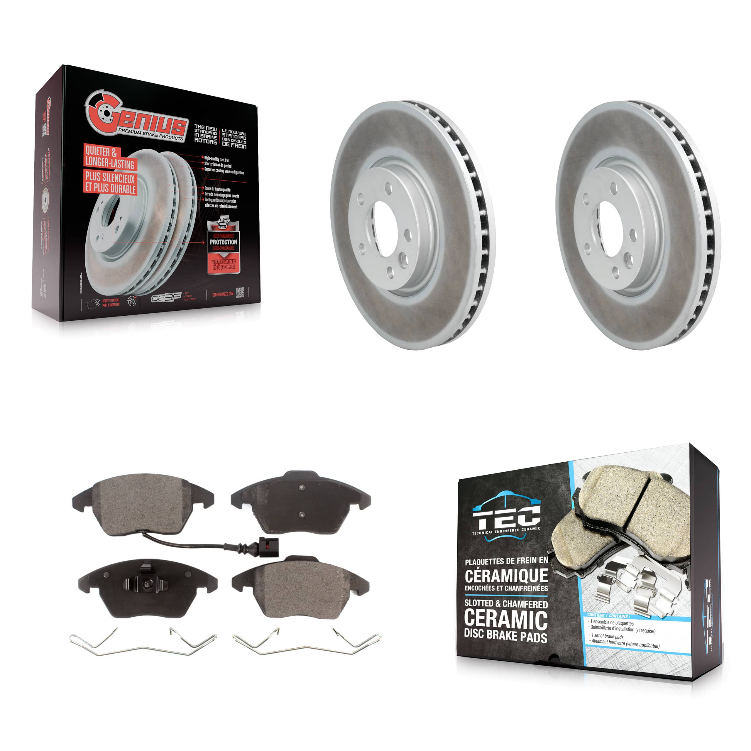 Transit Auto - KGT-102075 - Front Disc Brake Kits