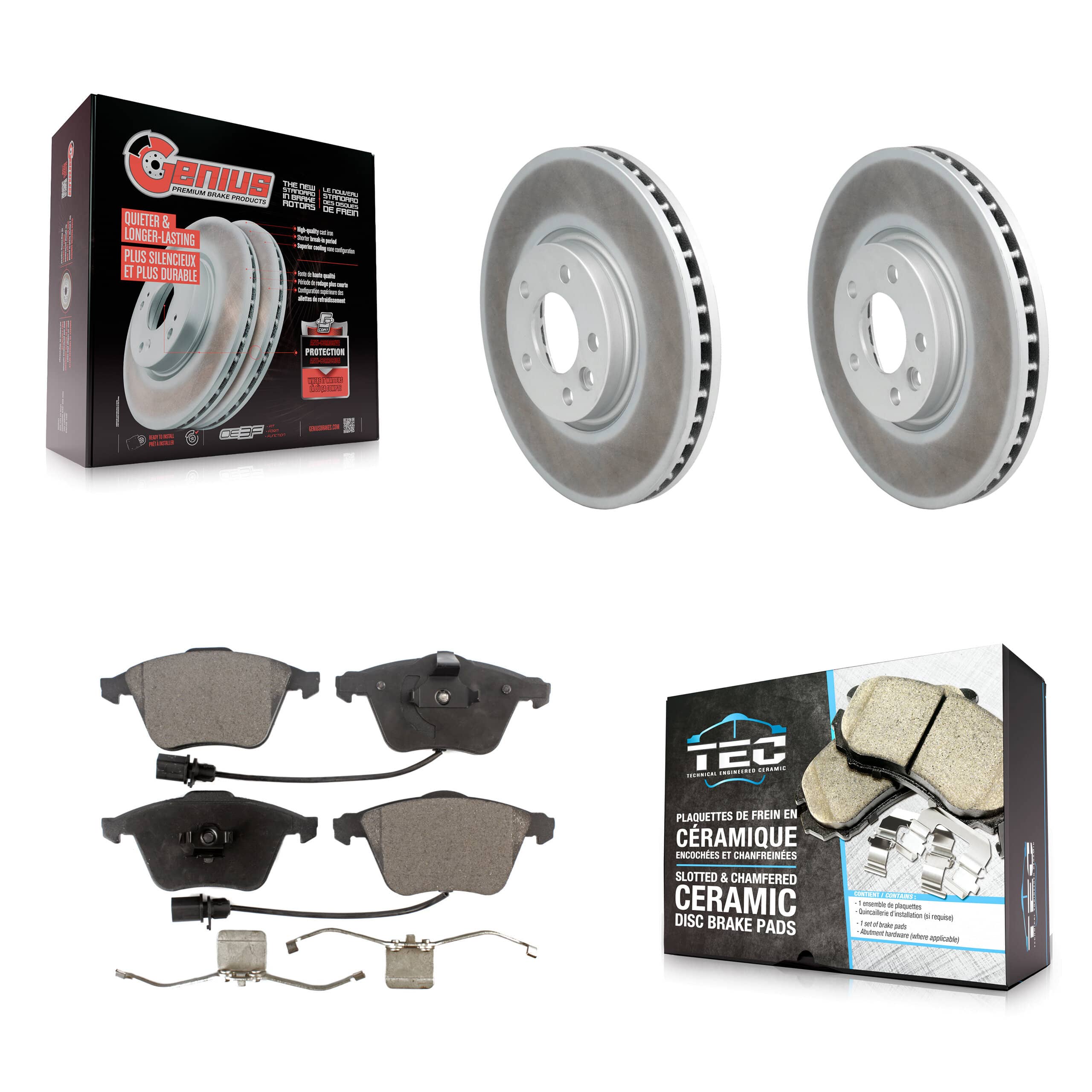 Transit Auto - KGT-102076 - Front Disc Brake Kits