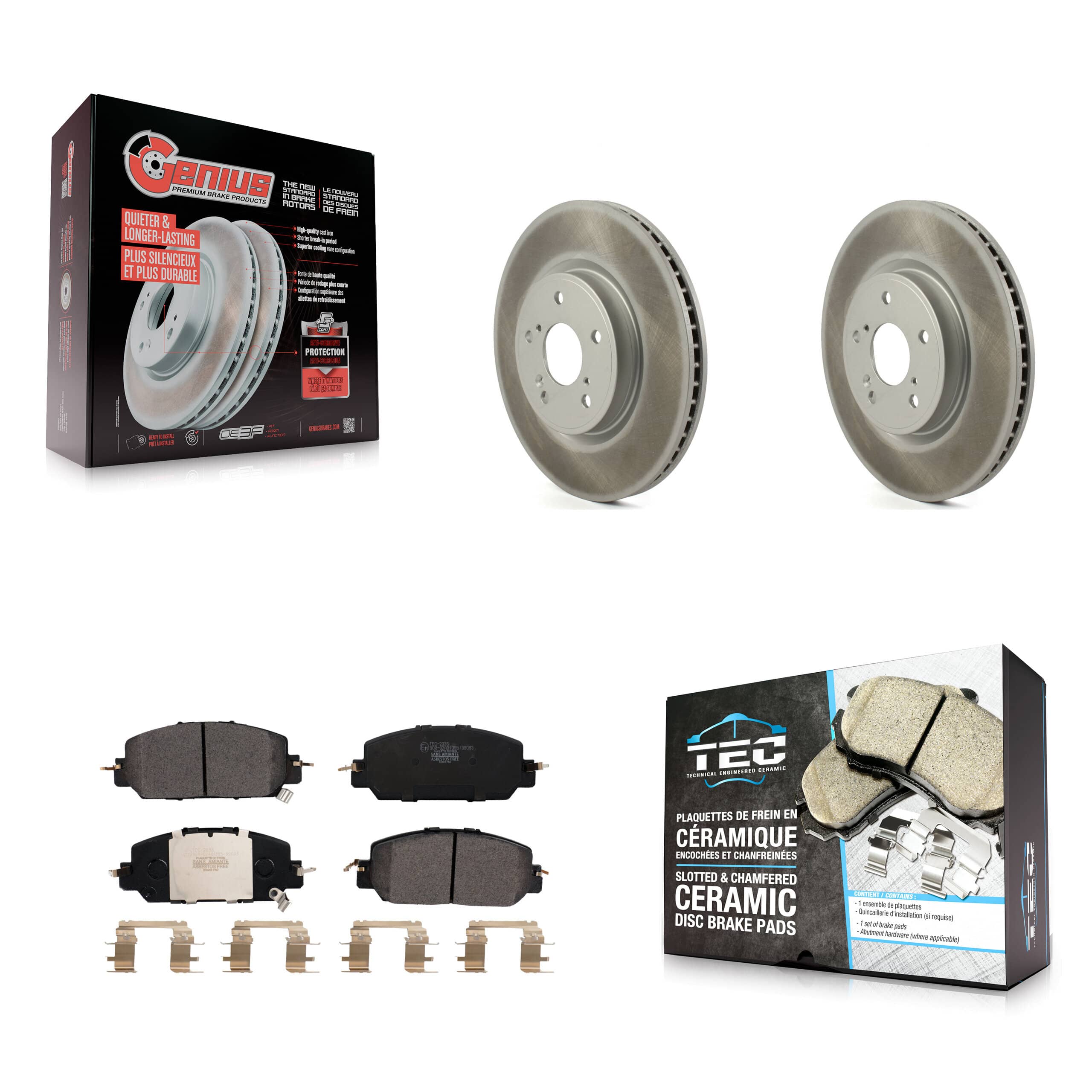 Transit Auto - KGT-102091 - Front Disc Brake Kits