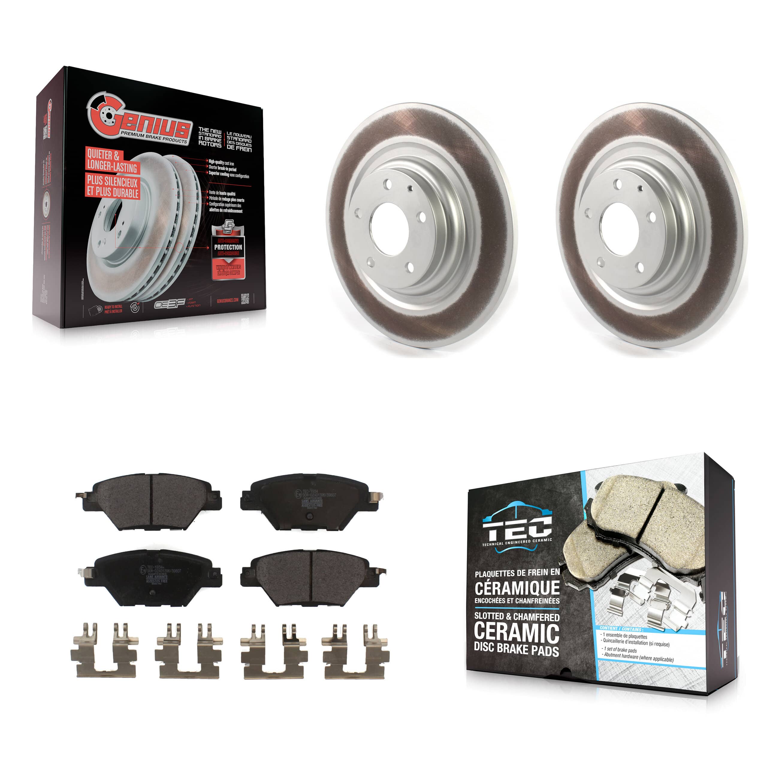 Transit Auto - KGT-102215 - Rear Disc Brake Kits