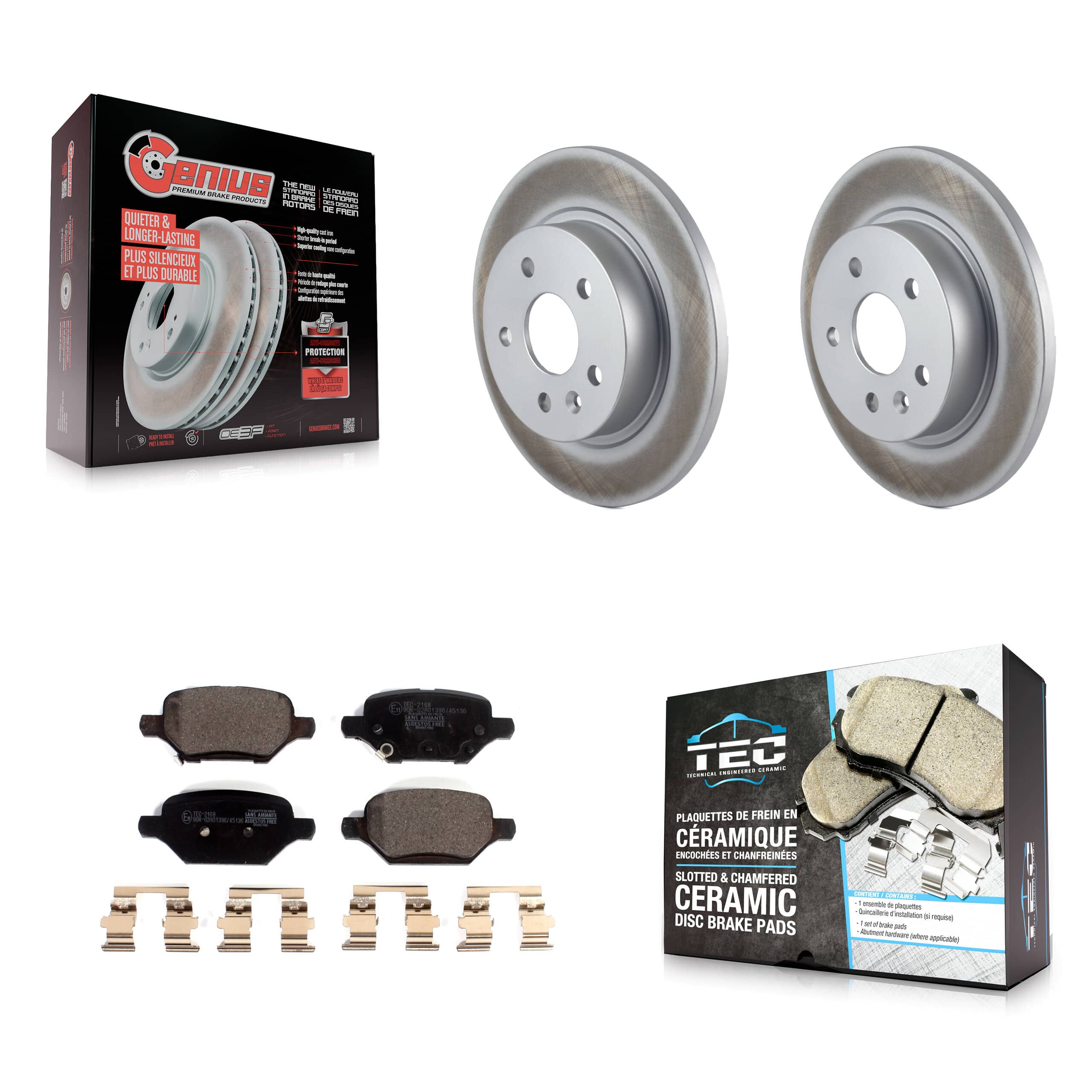 Transit Auto - KGT-102369 - Rear Disc Brake Kits