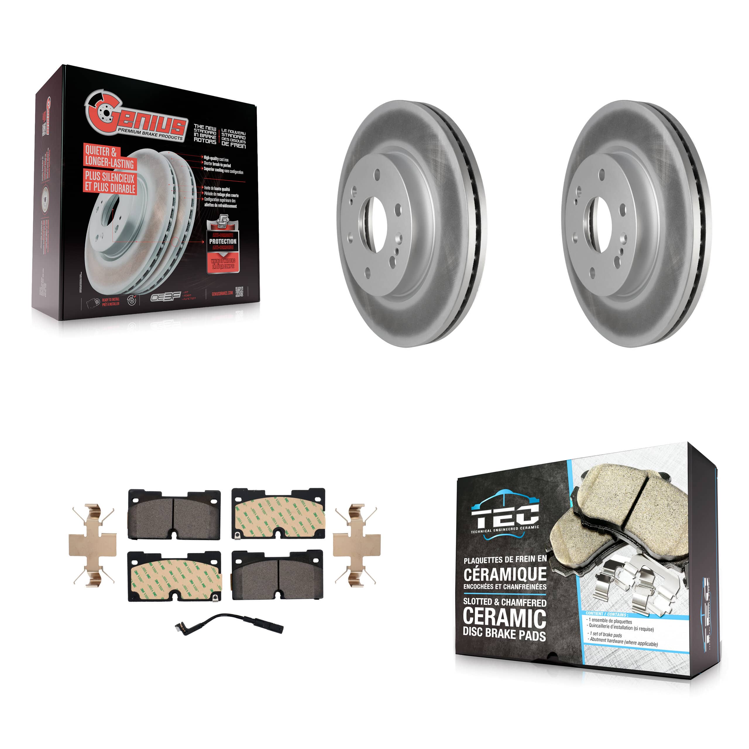 Transit Auto - KGT-102403 - Front Disc Brake Kits