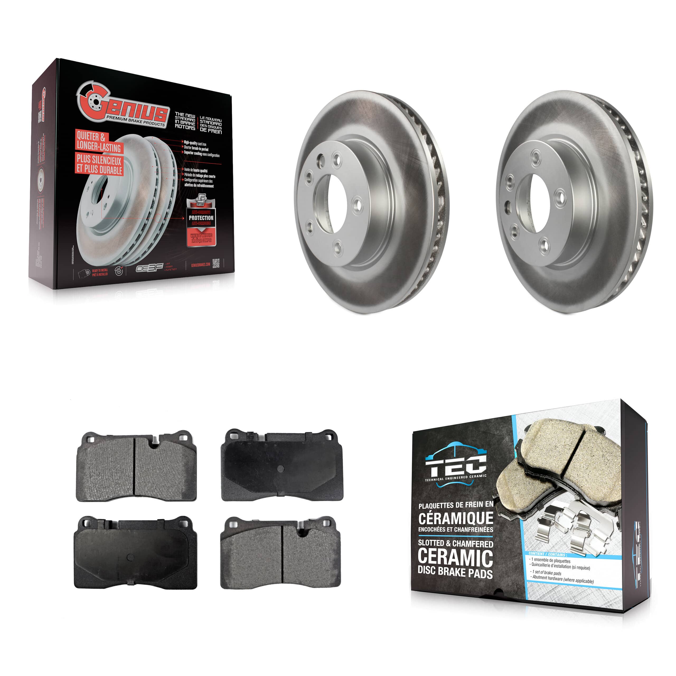 Transit Auto - KGT-102439 - Front Disc Brake Kits