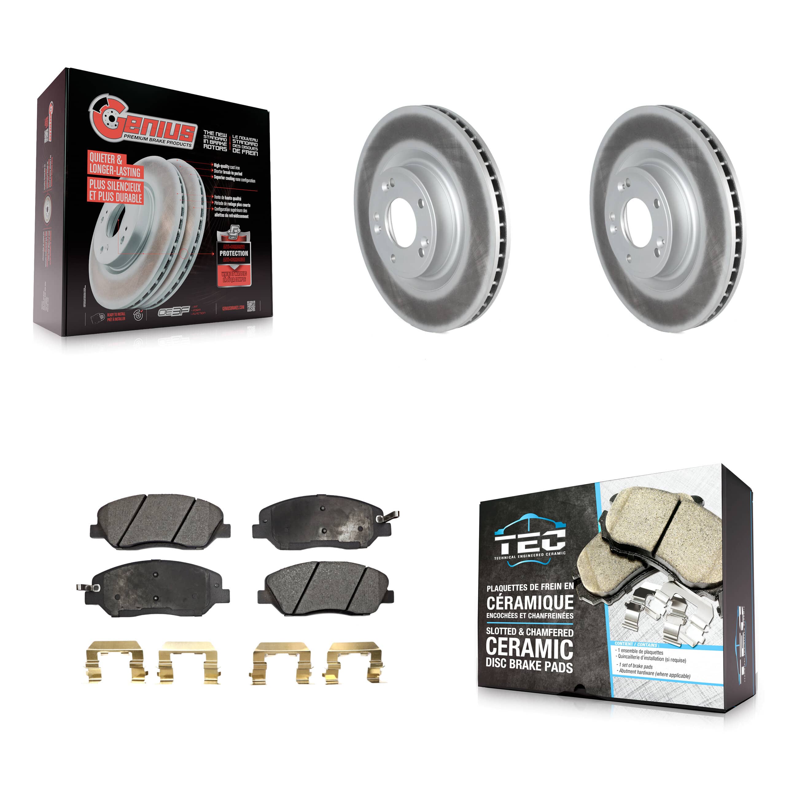Transit Auto - KGT-102457 - Front Disc Brake Kits