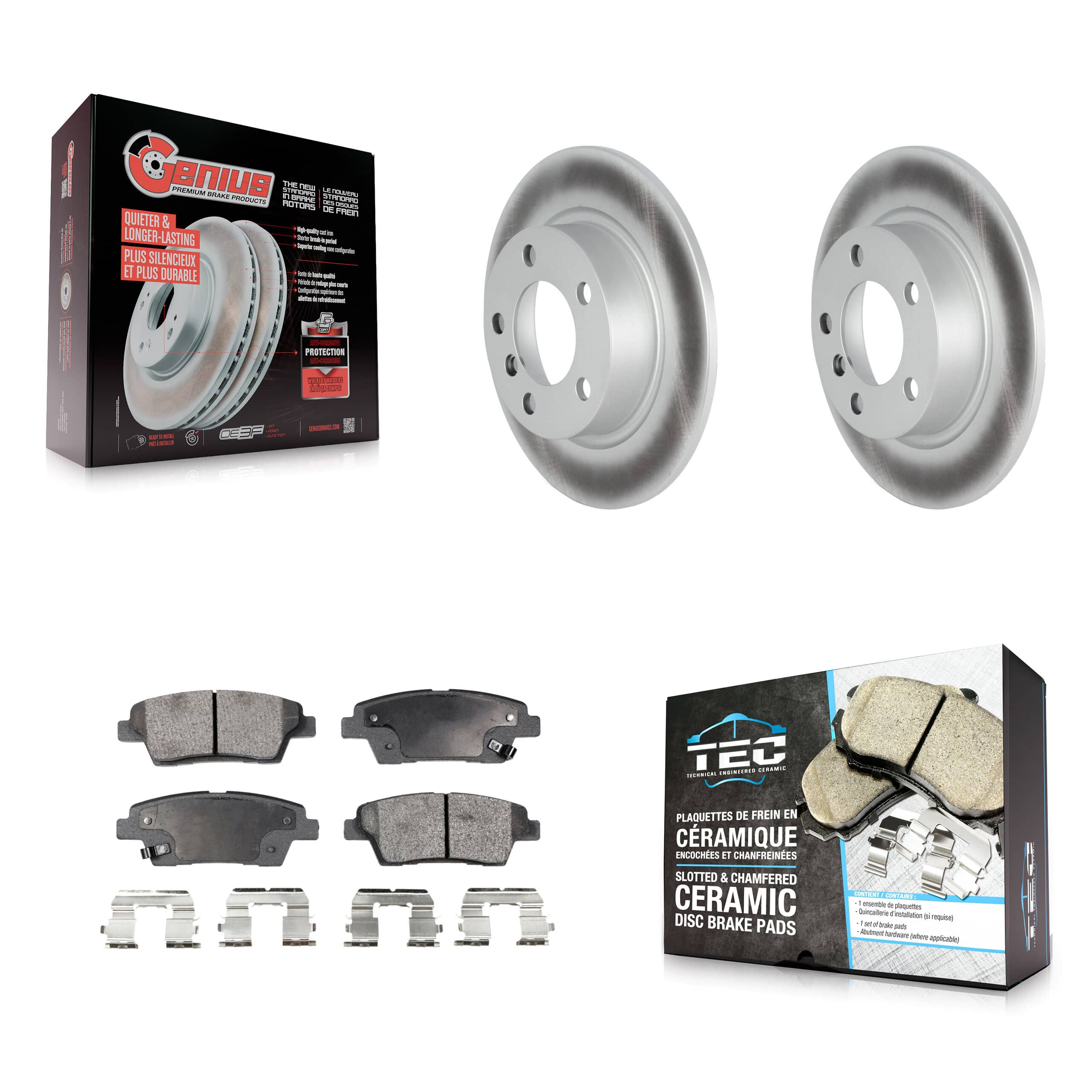 Transit Auto - KGT-102485 - Rear Disc Brake Kits