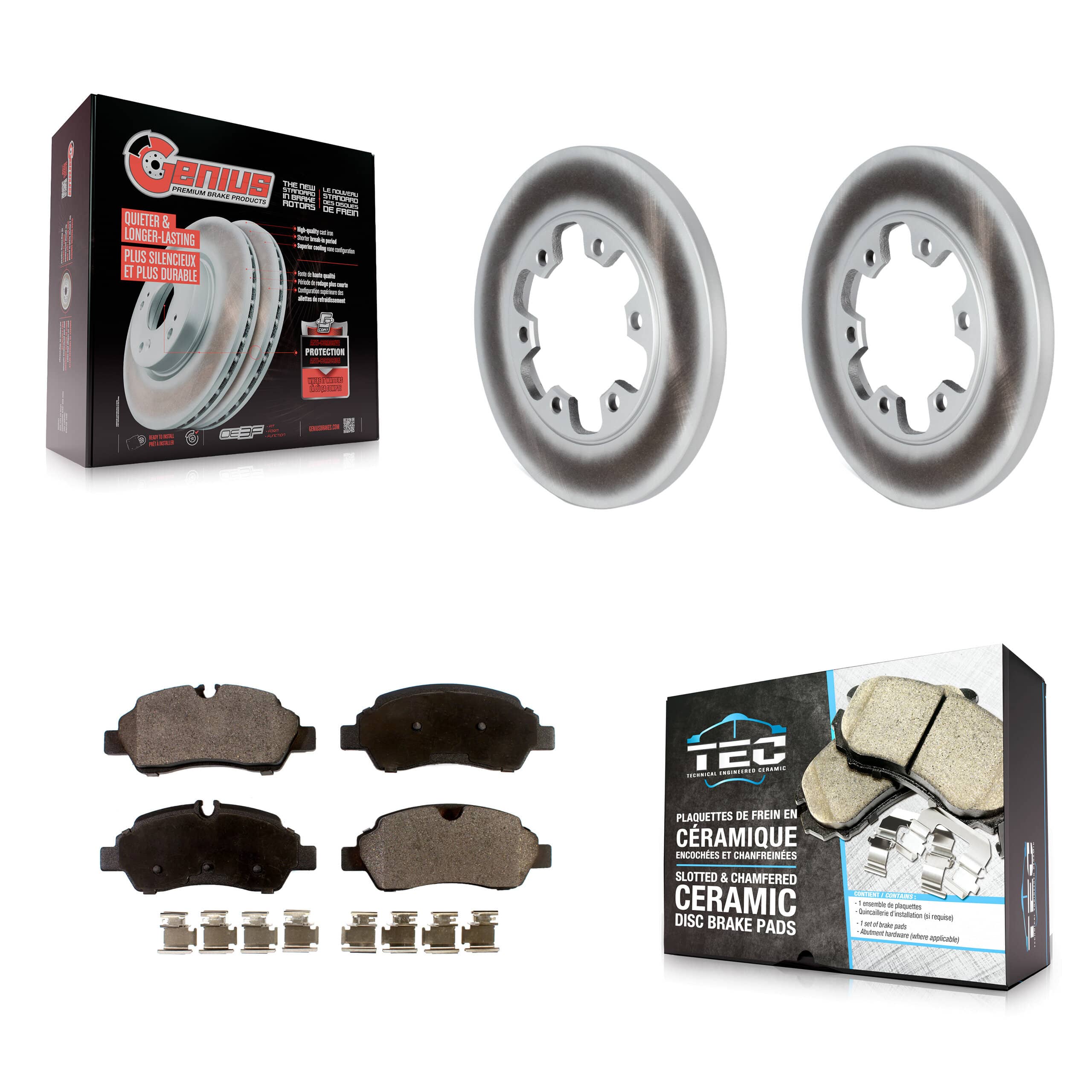 Transit Auto - KGT-102676 - Rear Disc Brake Kits