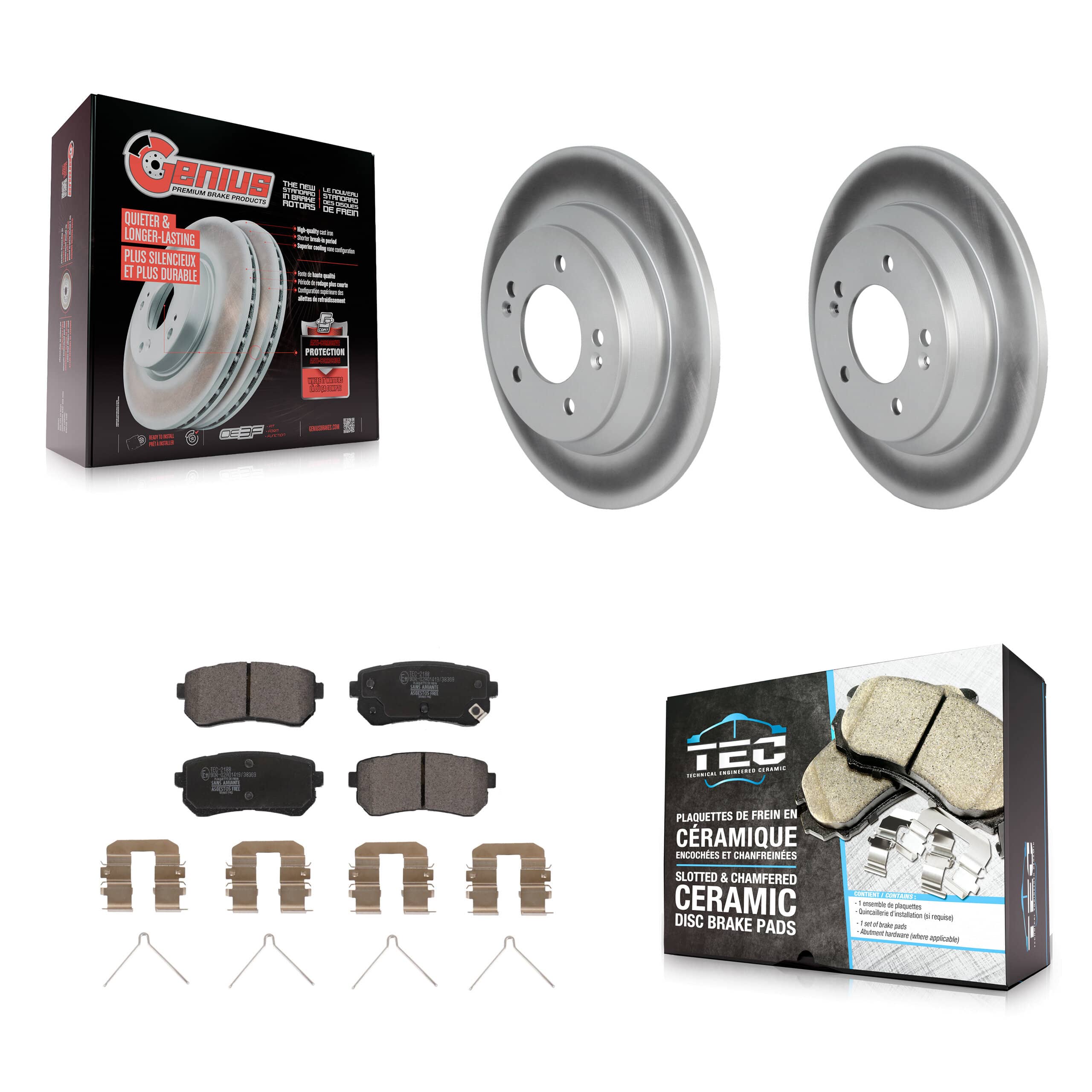 Transit Auto - KGT-102803 - Rear Disc Brake Kits
