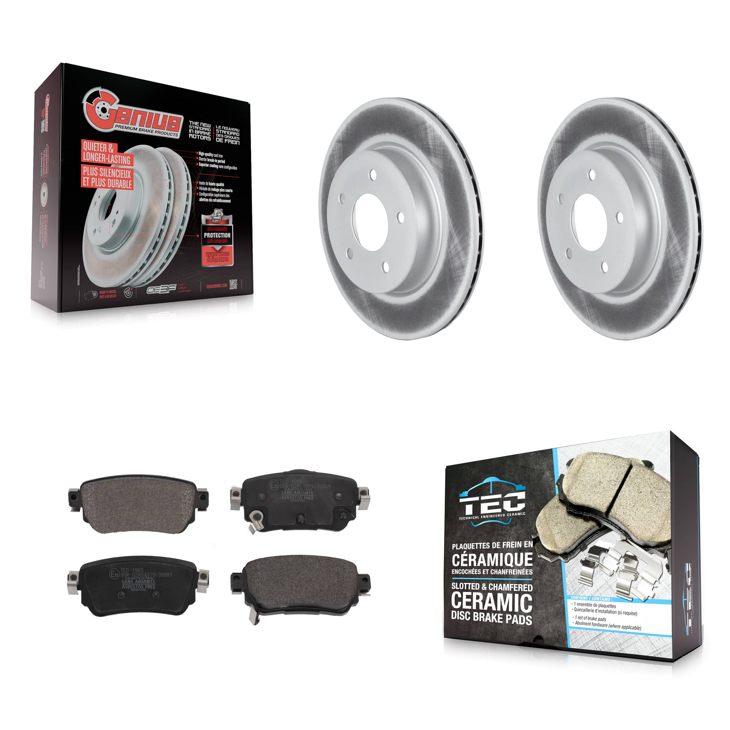 Transit Auto - KGT-102807 - Rear Disc Brake Kits
