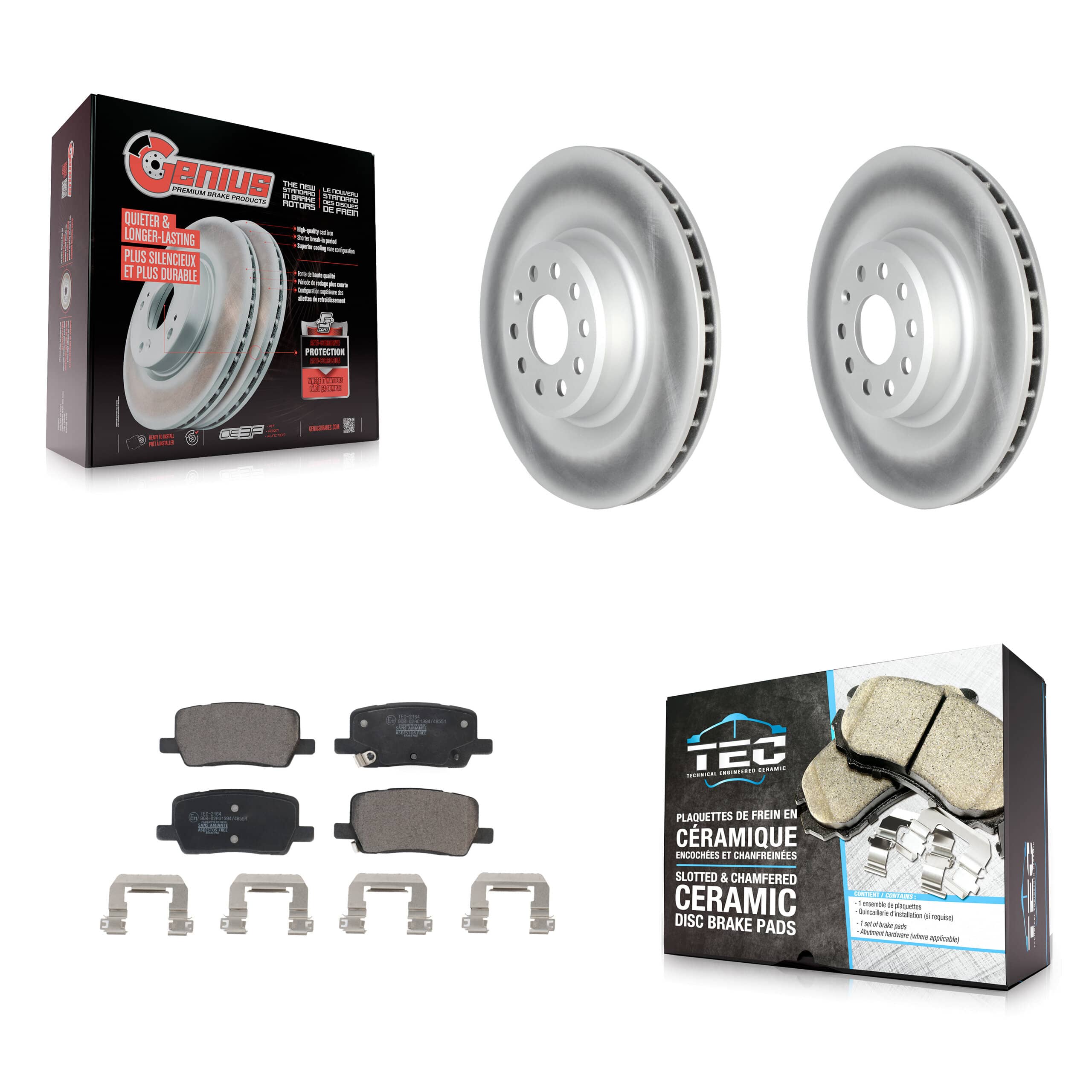 Transit Auto - KGT-102856 - Rear Disc Brake Kits