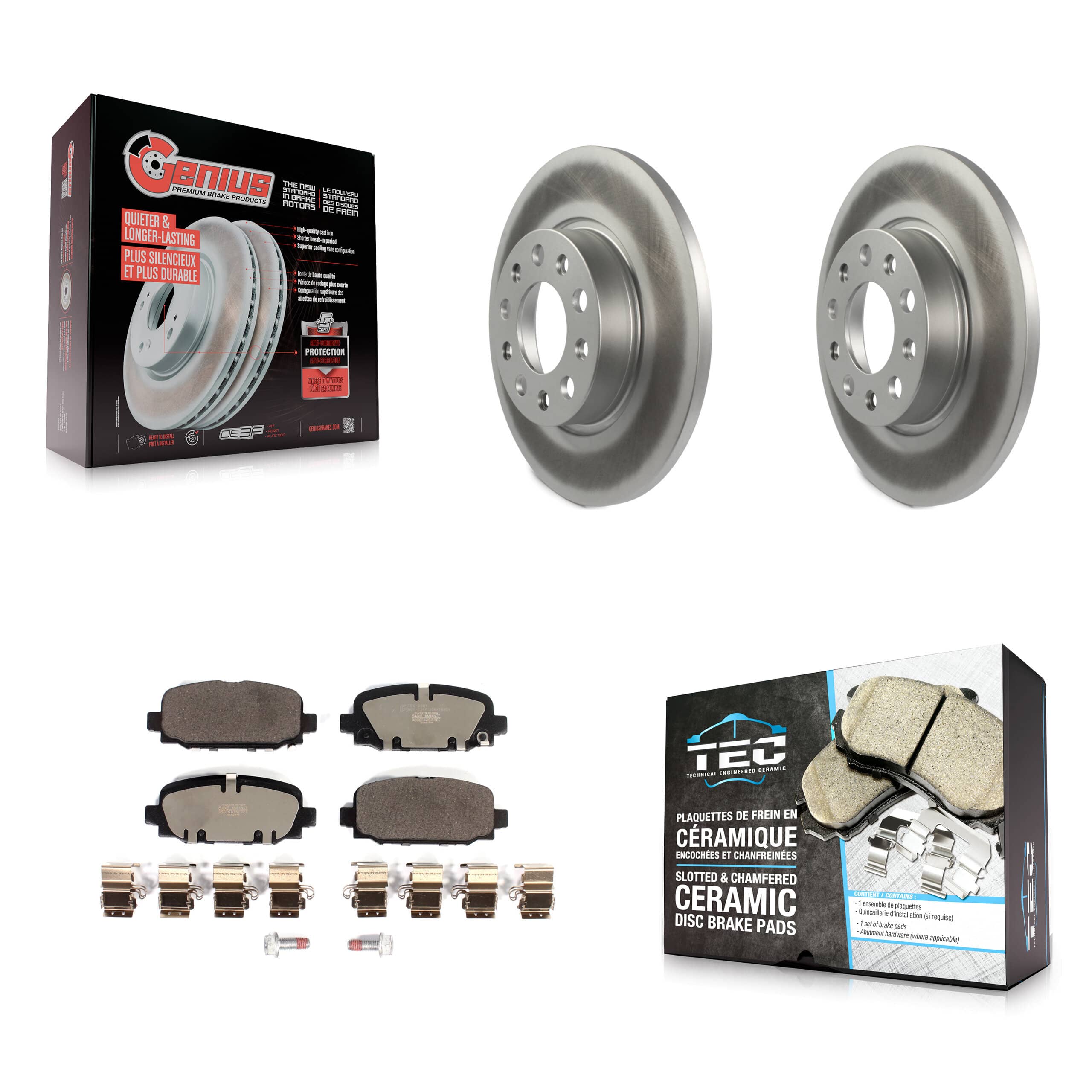 Transit Auto - KGT-102891 - Rear Disc Brake Kits