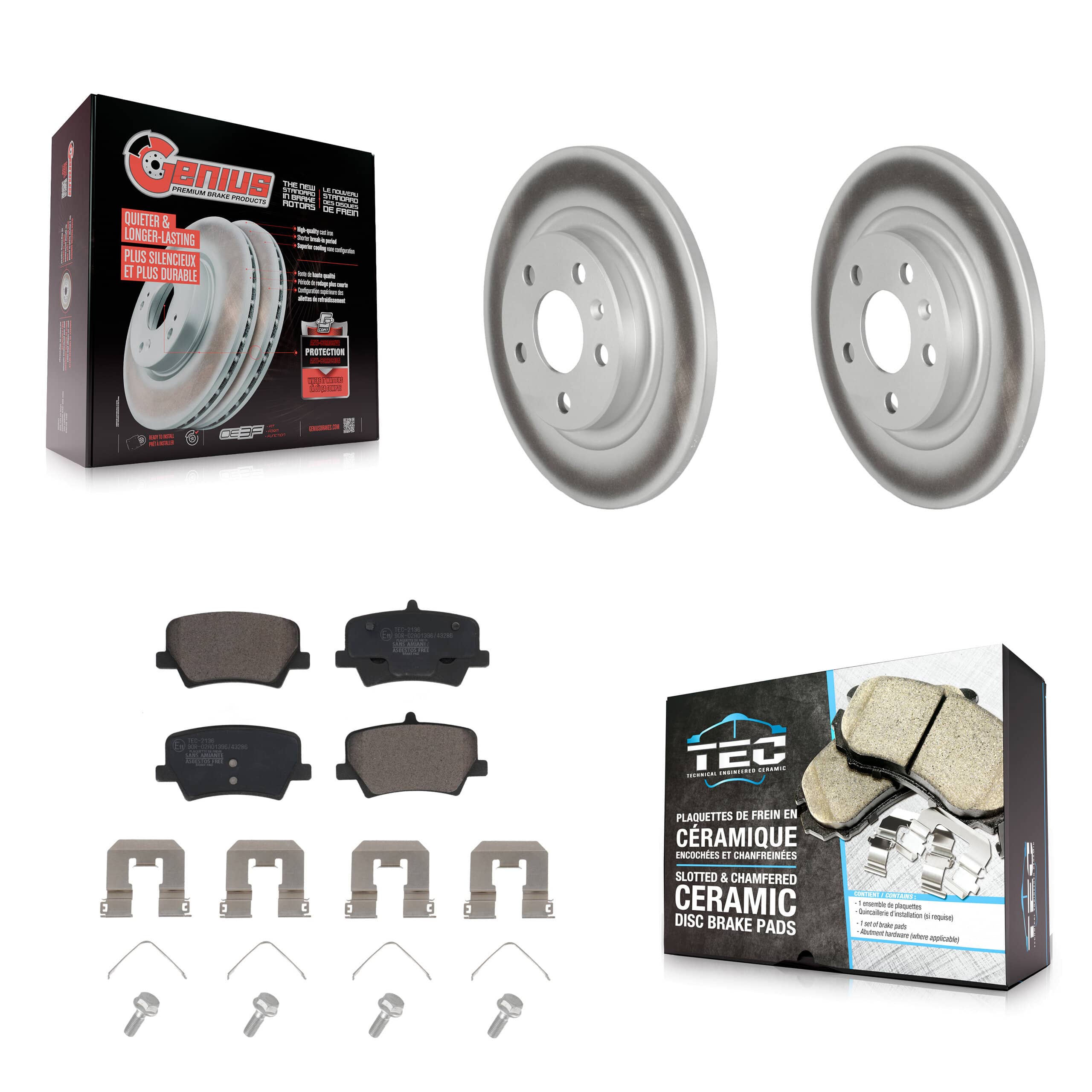 Transit Auto - KGT-102916 - Rear Disc Brake Kits