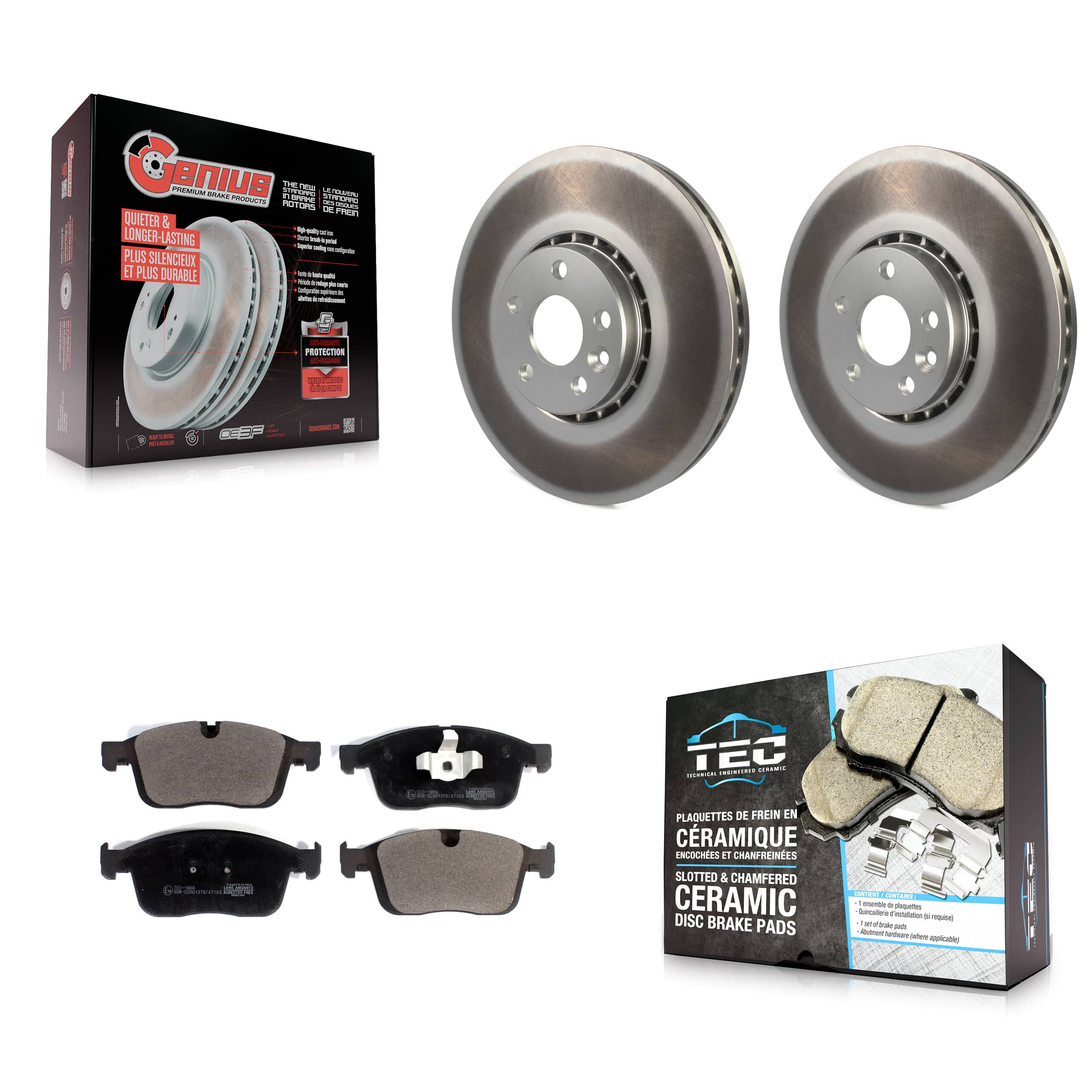 Transit Auto - KGT-102933 - Front Disc Brake Kits