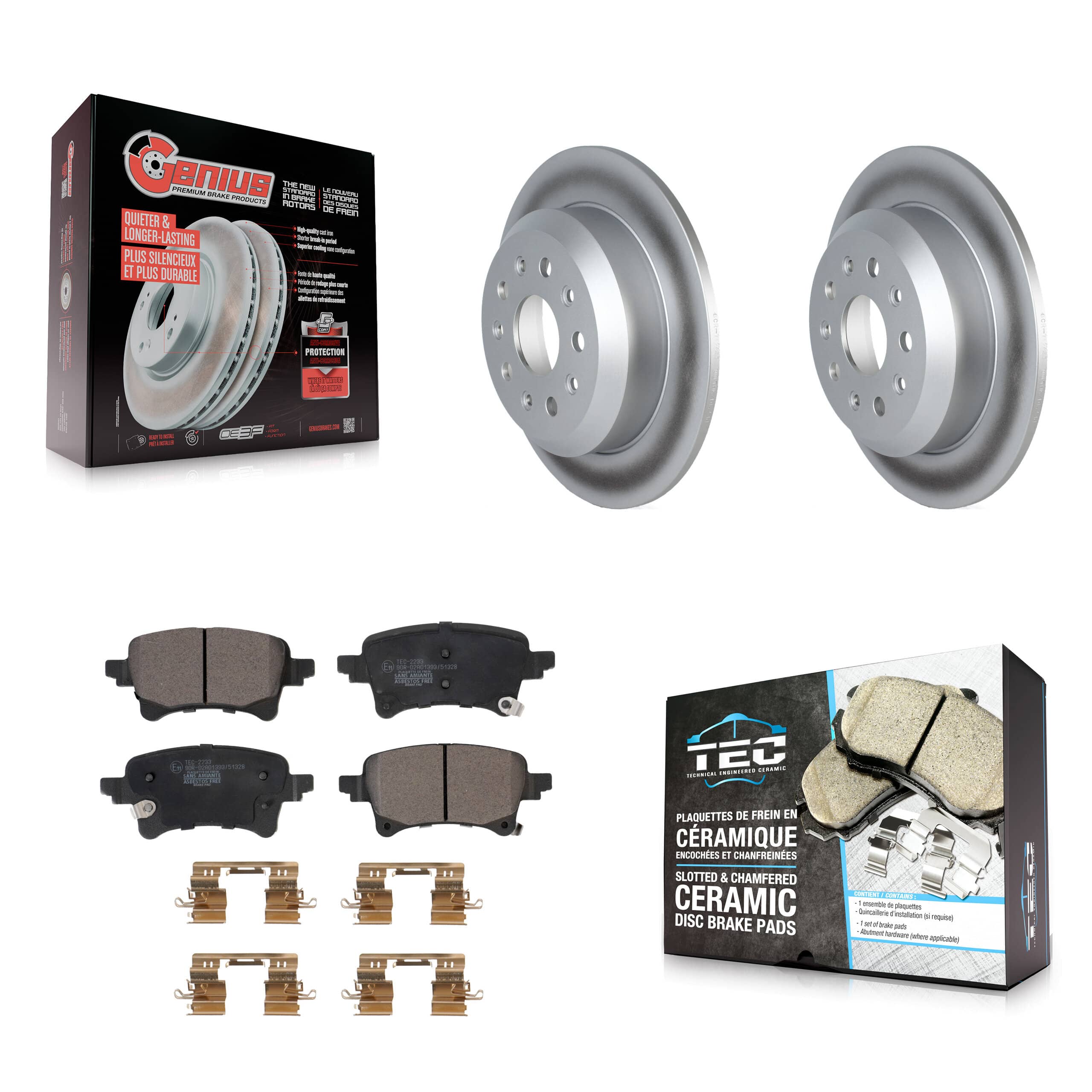 Transit Auto - KGT-102971 - Rear Disc Brake Kits