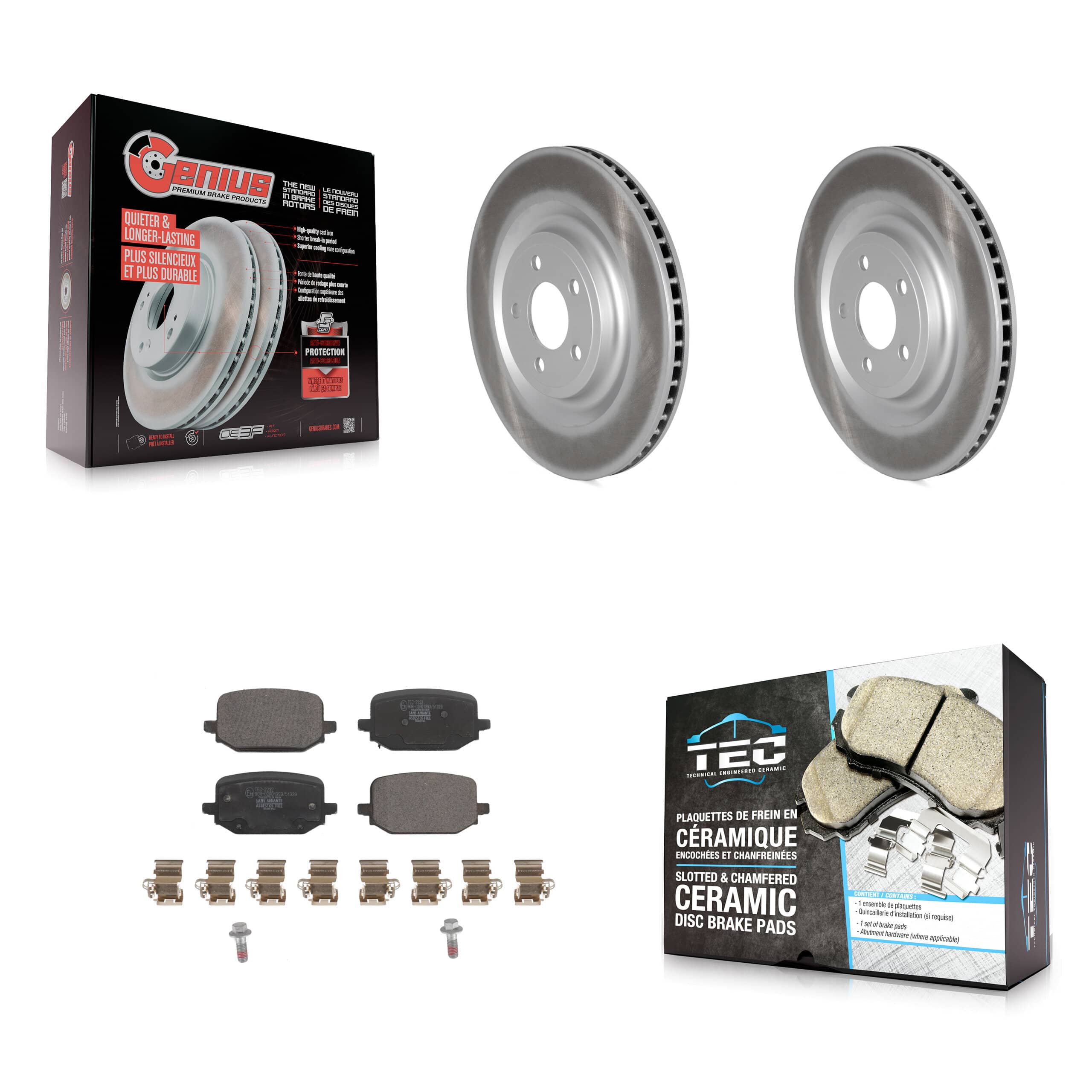 Transit Auto - KGT-102973 - Rear Disc Brake Kits