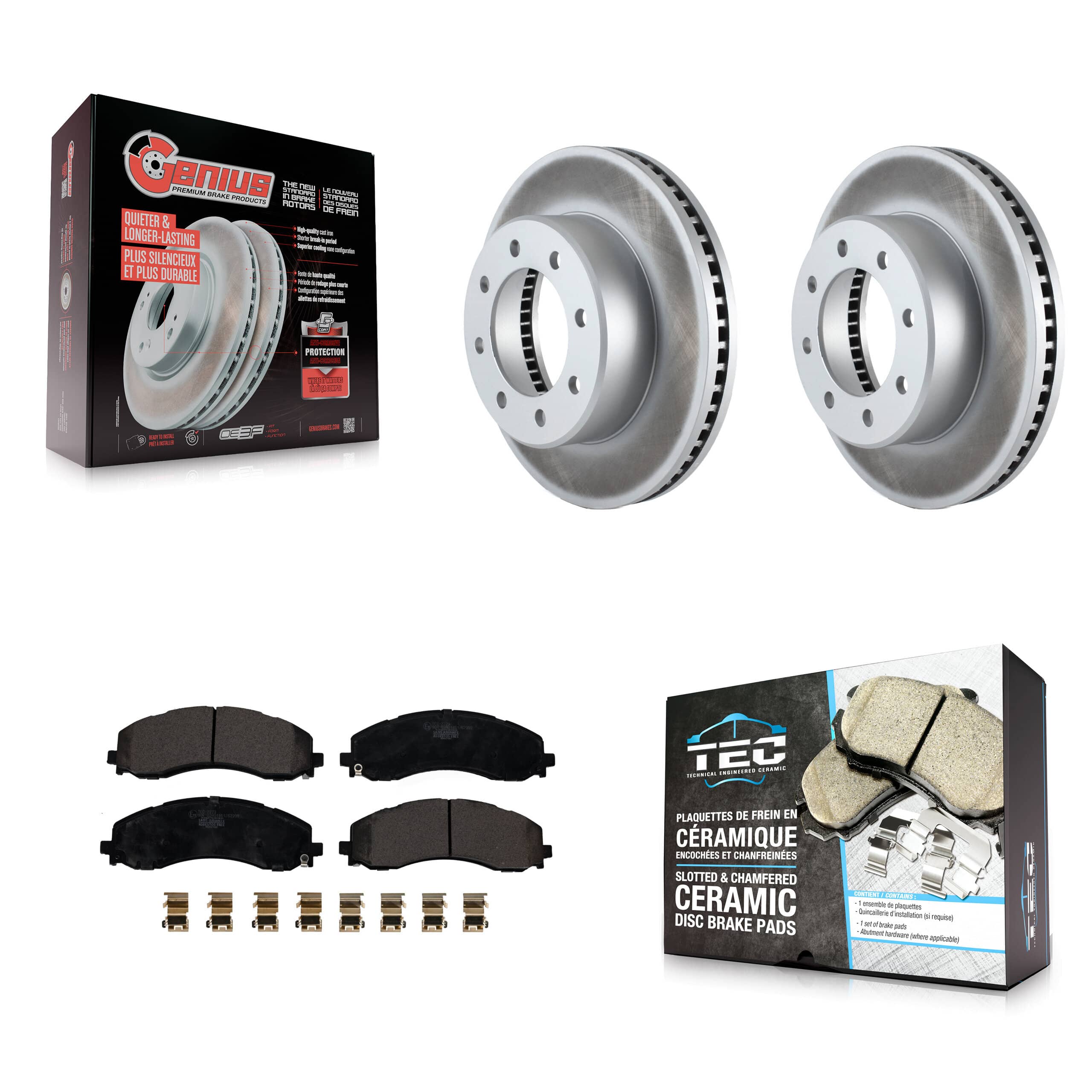 Transit Auto - KGT-102985 - Front Disc Brake Kits