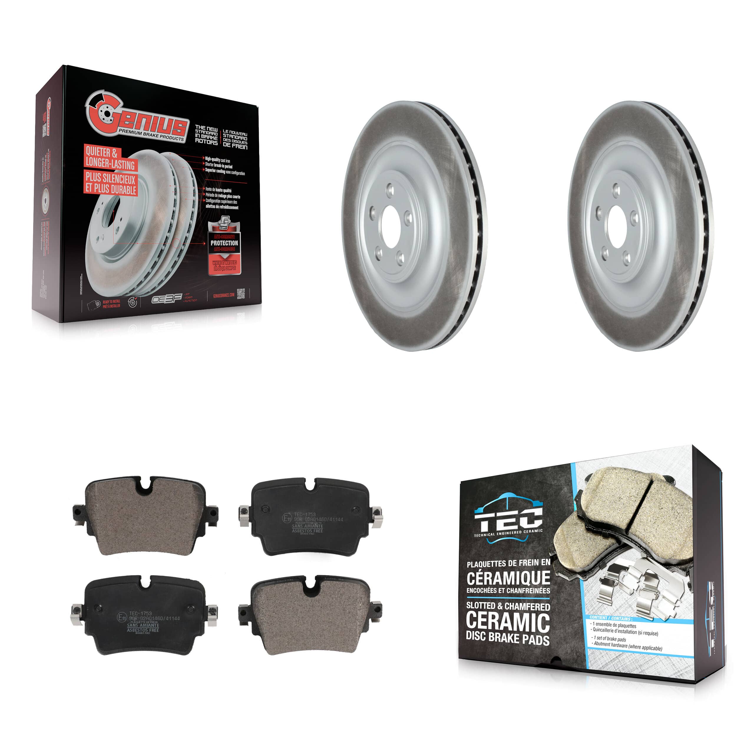 Transit Auto - KGT-103117 - Rear Disc Brake Kits