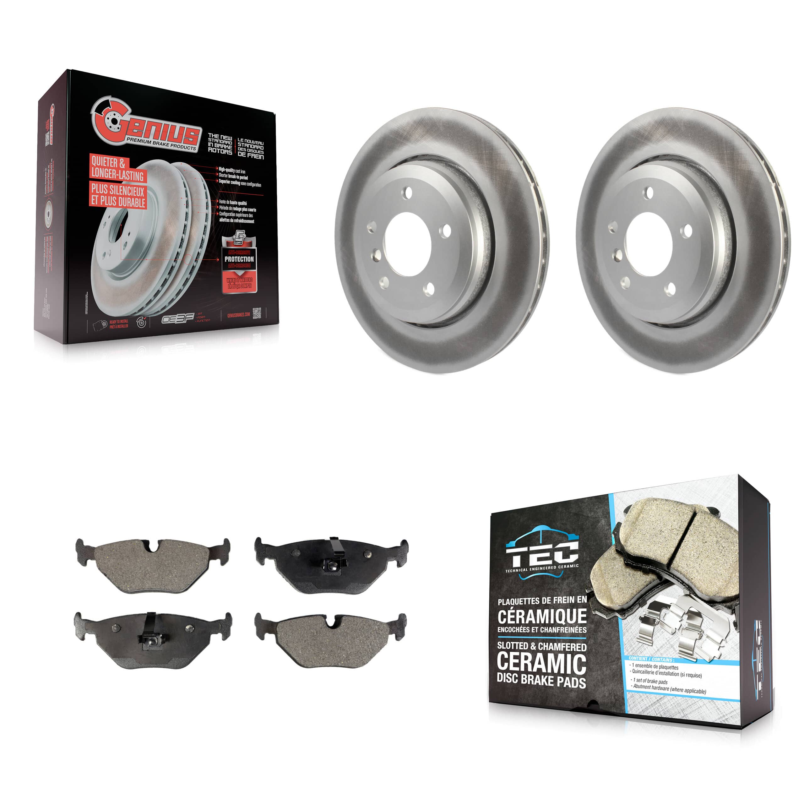 Transit Auto - KGT-103192 - Rear Disc Brake Kits