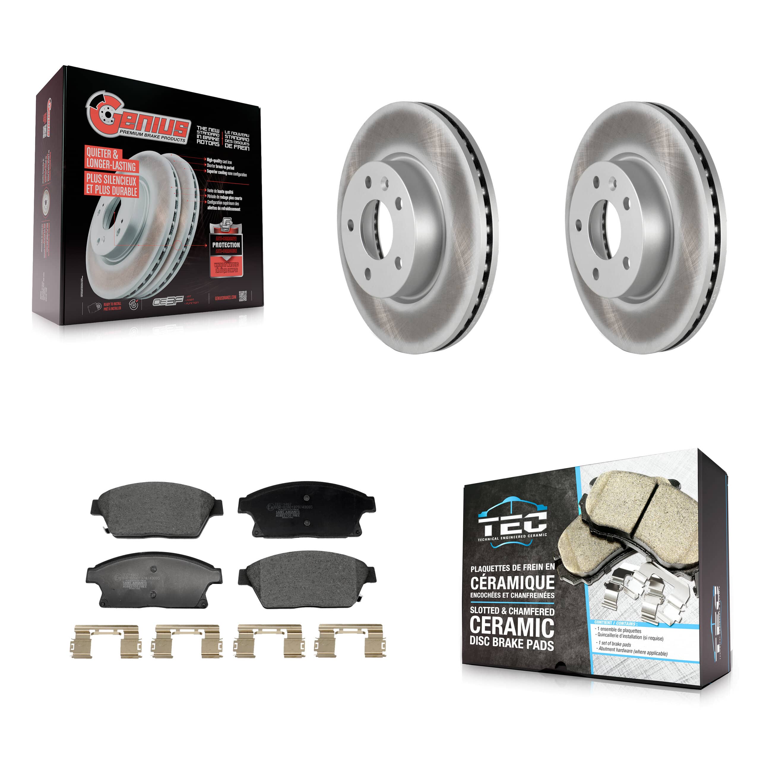 Transit Auto - KGT-103243 - Front Disc Brake Kits
