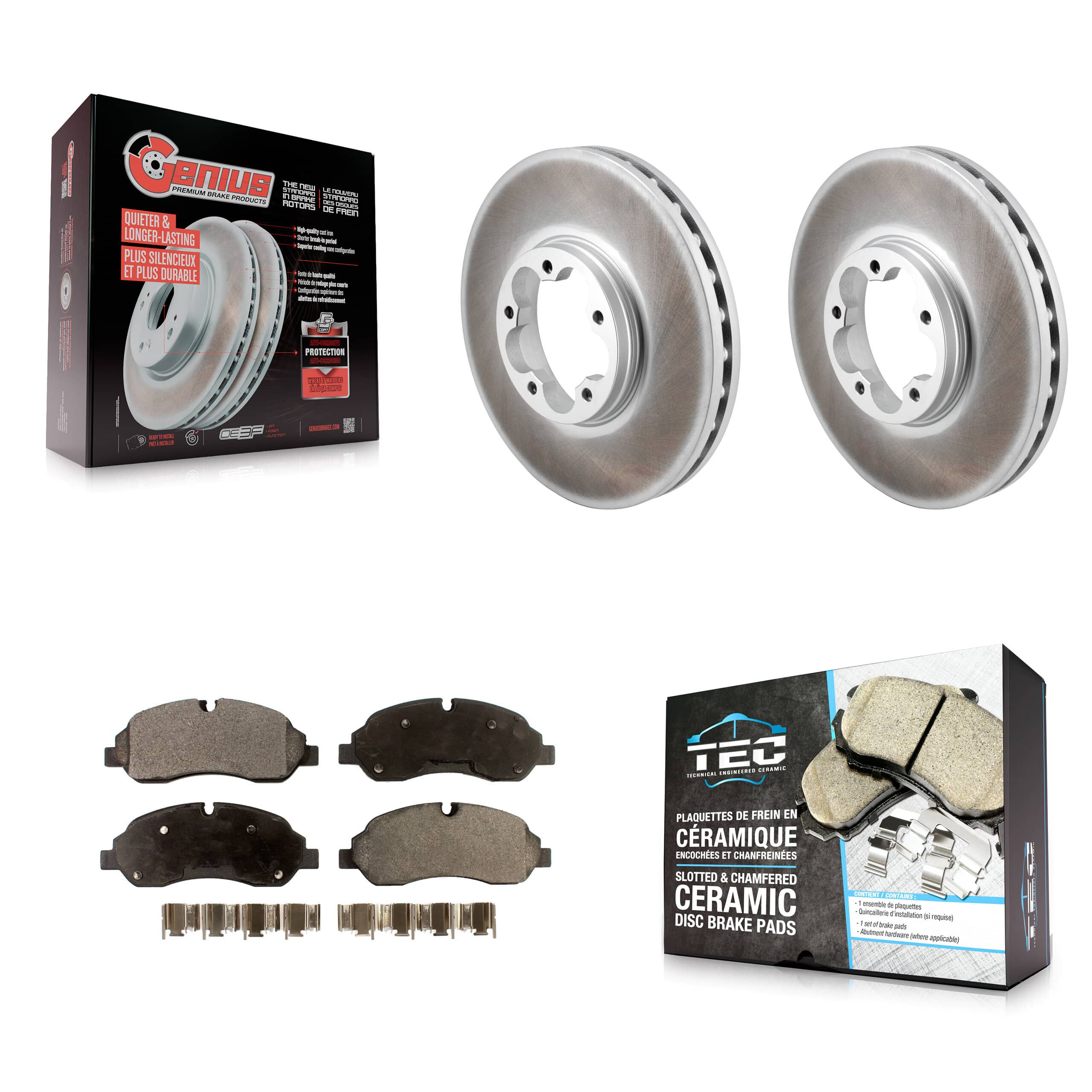 Transit Auto - KGT-103244 - Front Disc Brake Kits