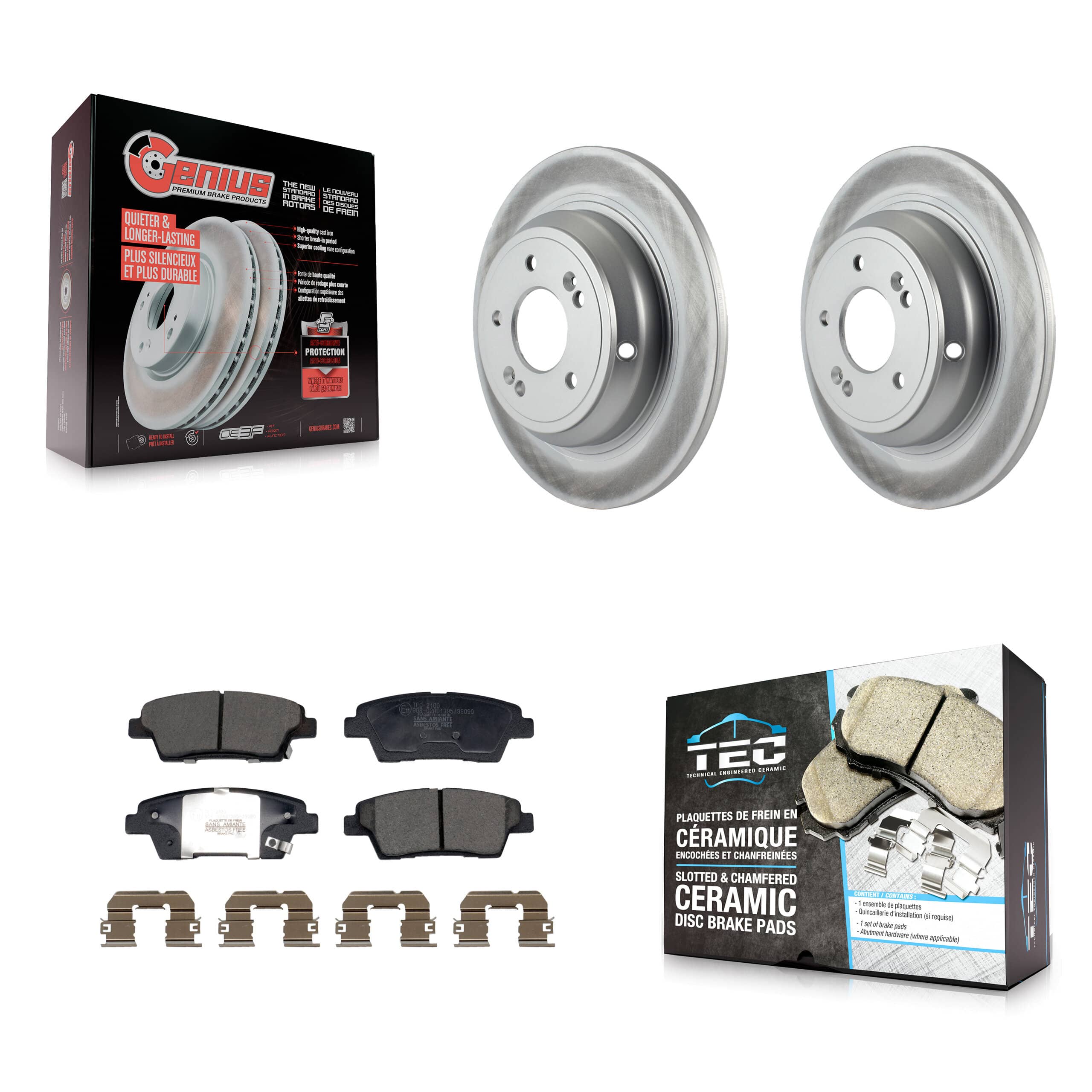 Transit Auto - KGT-103274 - Rear Disc Brake Kits