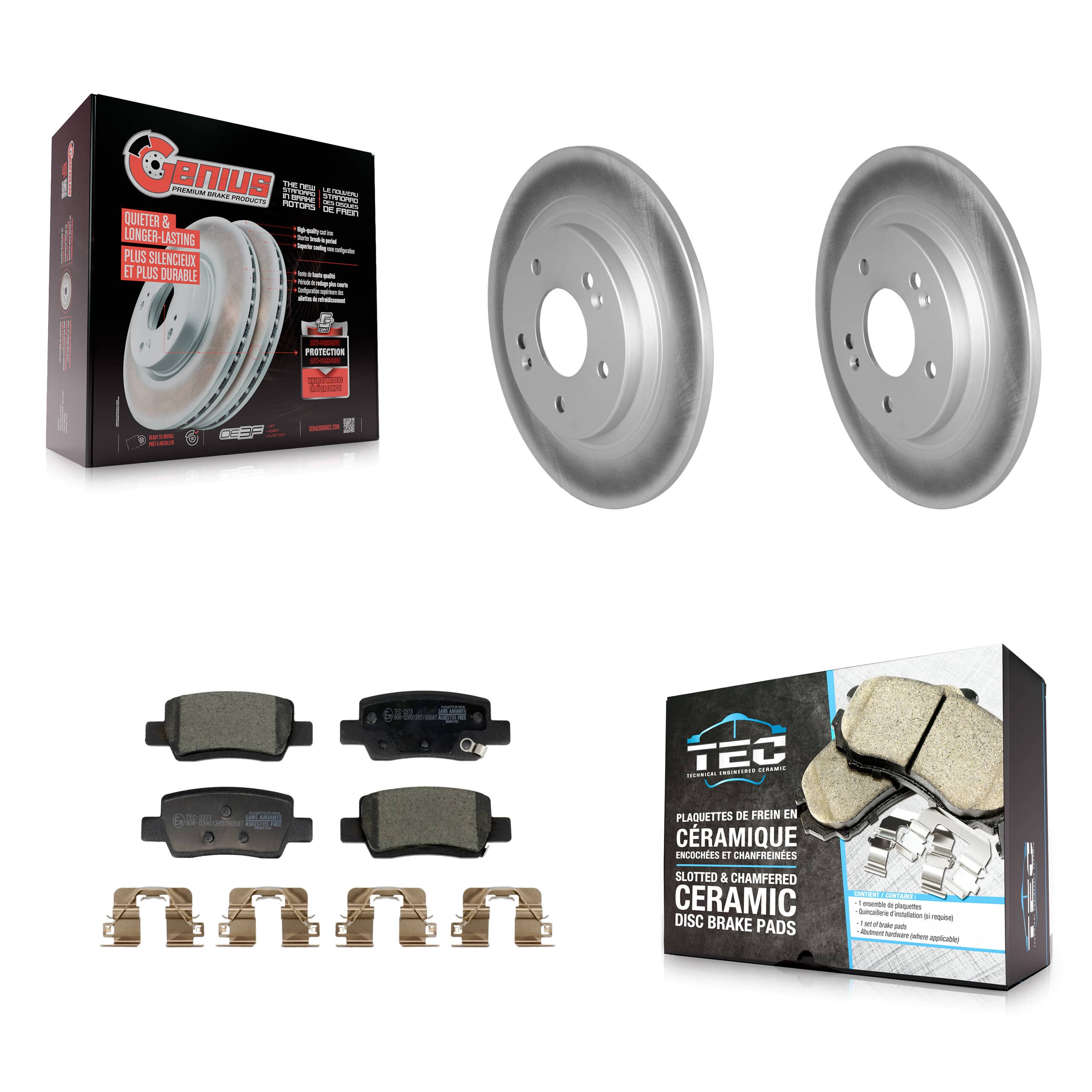 Transit Auto - KGT-103279 - Rear Disc Brake Kits
