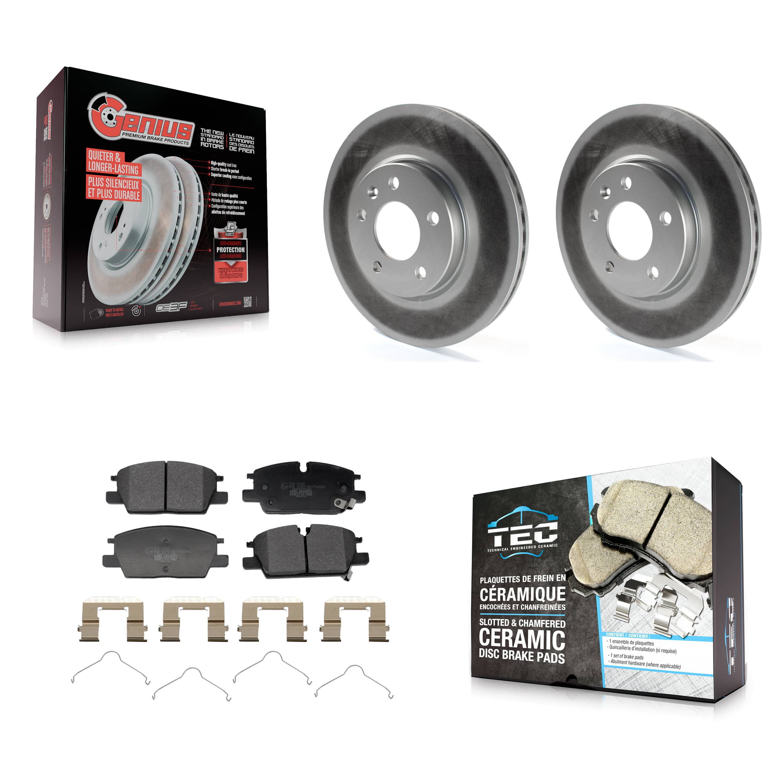 Transit Auto - KGT-103448 - Front Disc Brake Kits