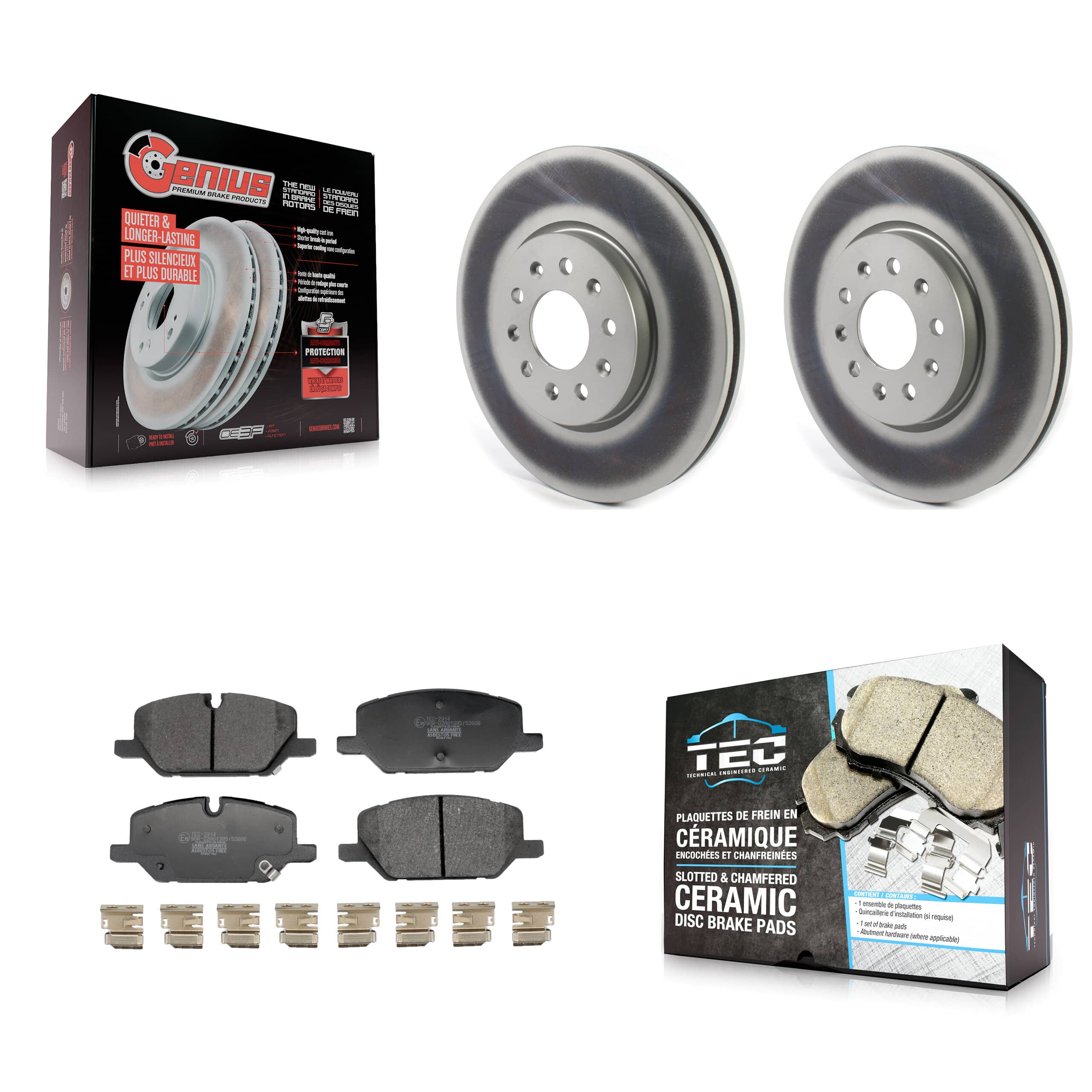 Transit Auto - KGT-103449 - Front Disc Brake Kits