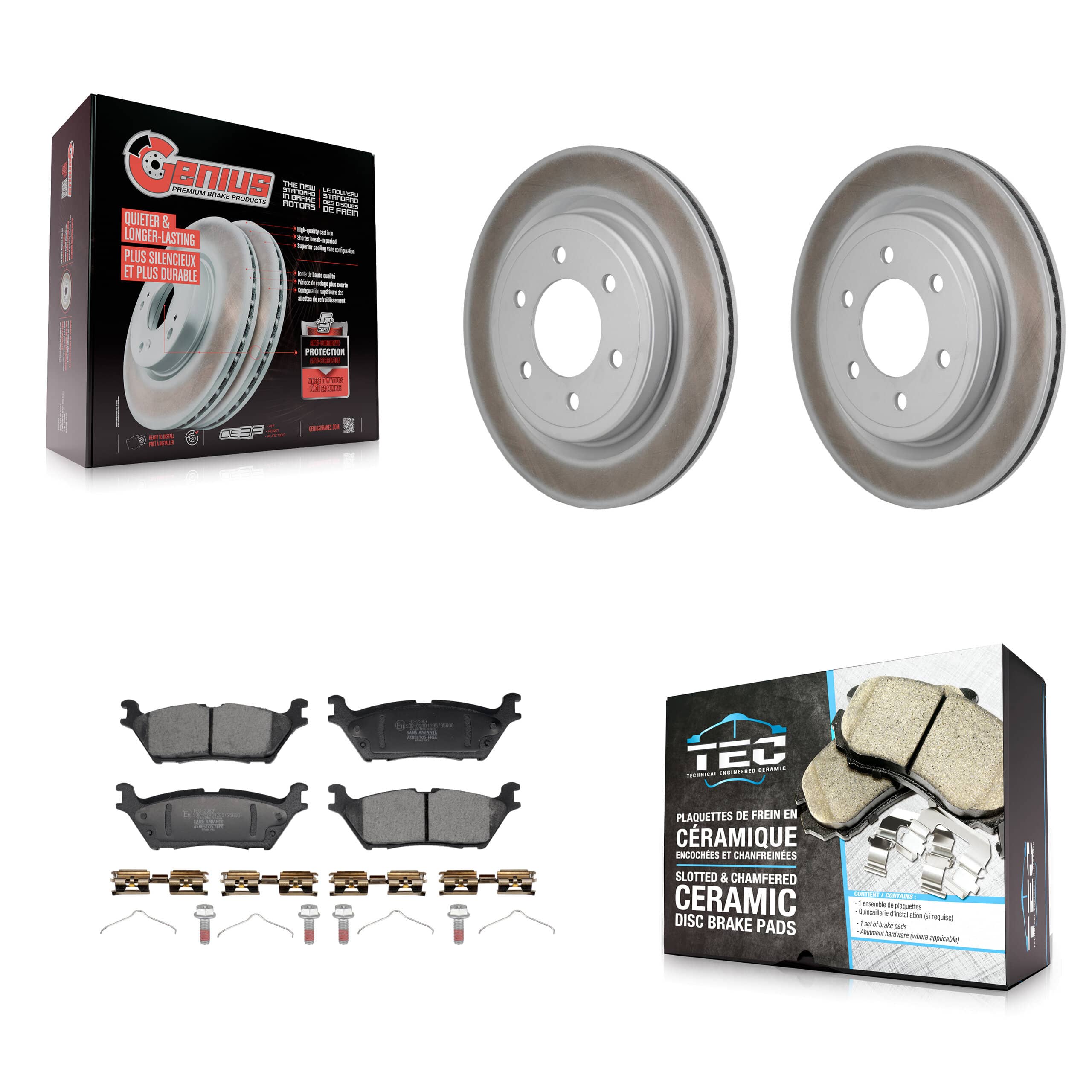 Transit Auto - KGT-103533 - Rear Disc Brake Kits