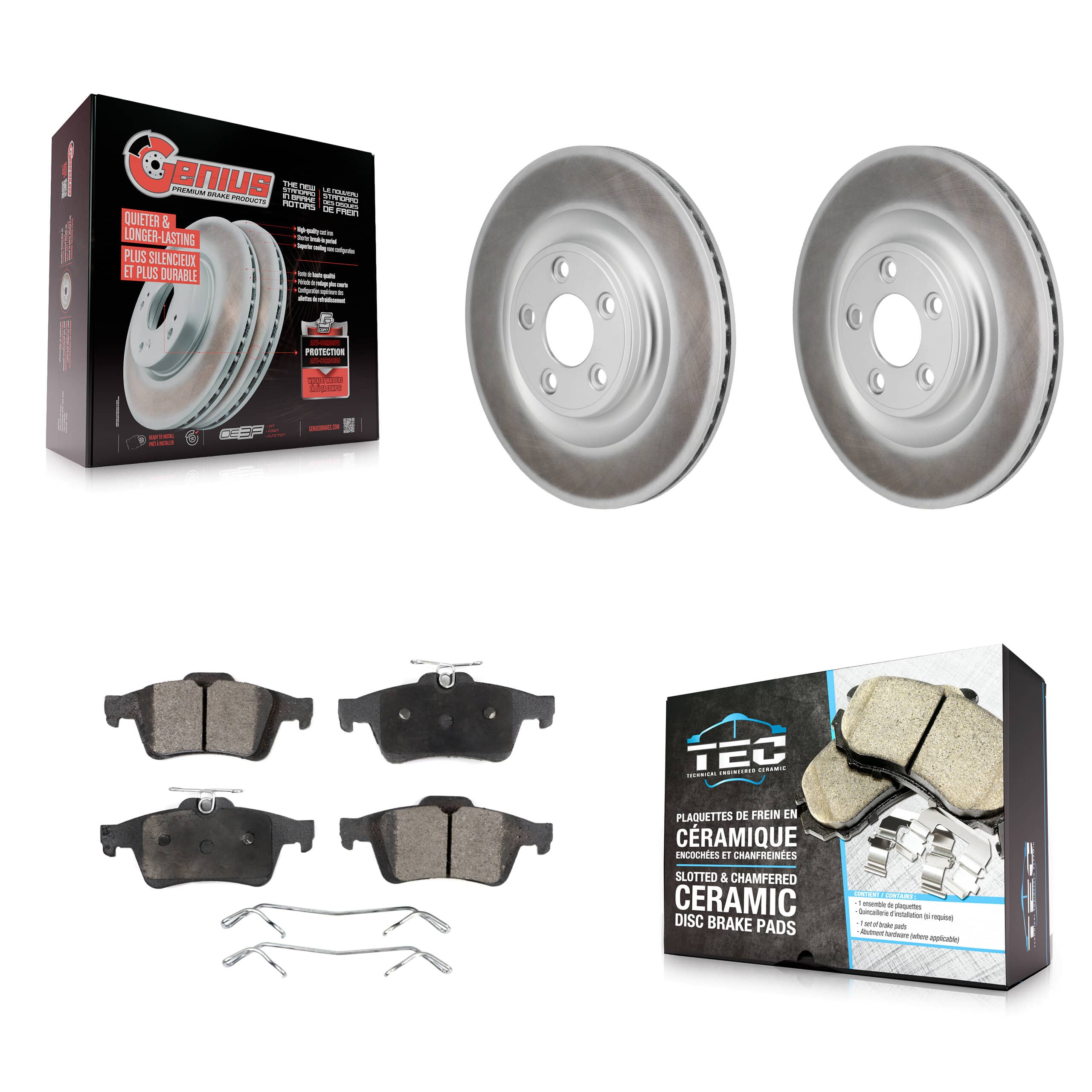 Transit Auto - KGT-103558 - Rear Disc Brake Kits