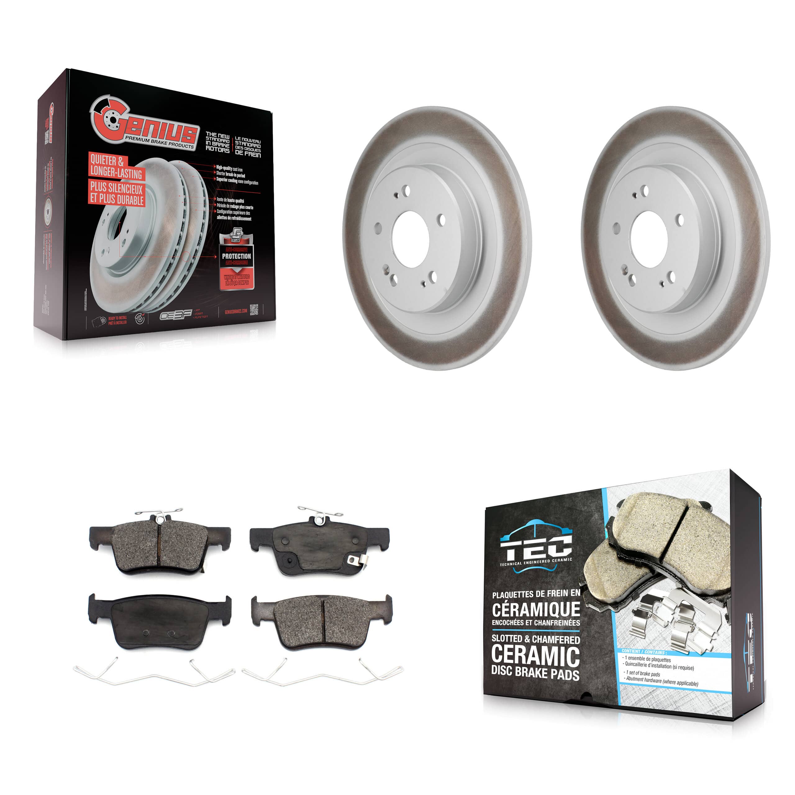 Transit Auto - KGT-103563 - Rear Disc Brake Kits