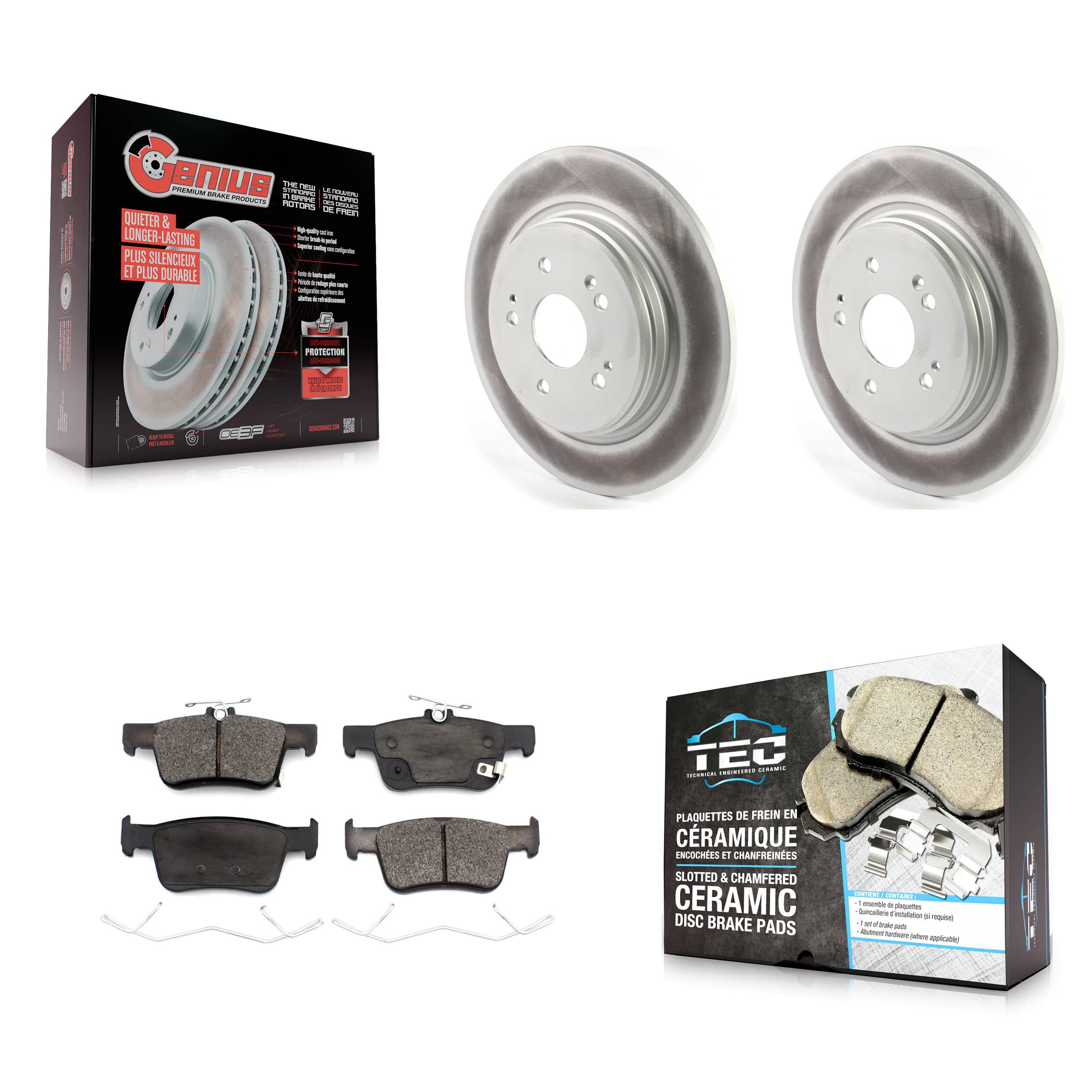 Transit Auto - KGT-104356 - Rear Disc Brake Kits
