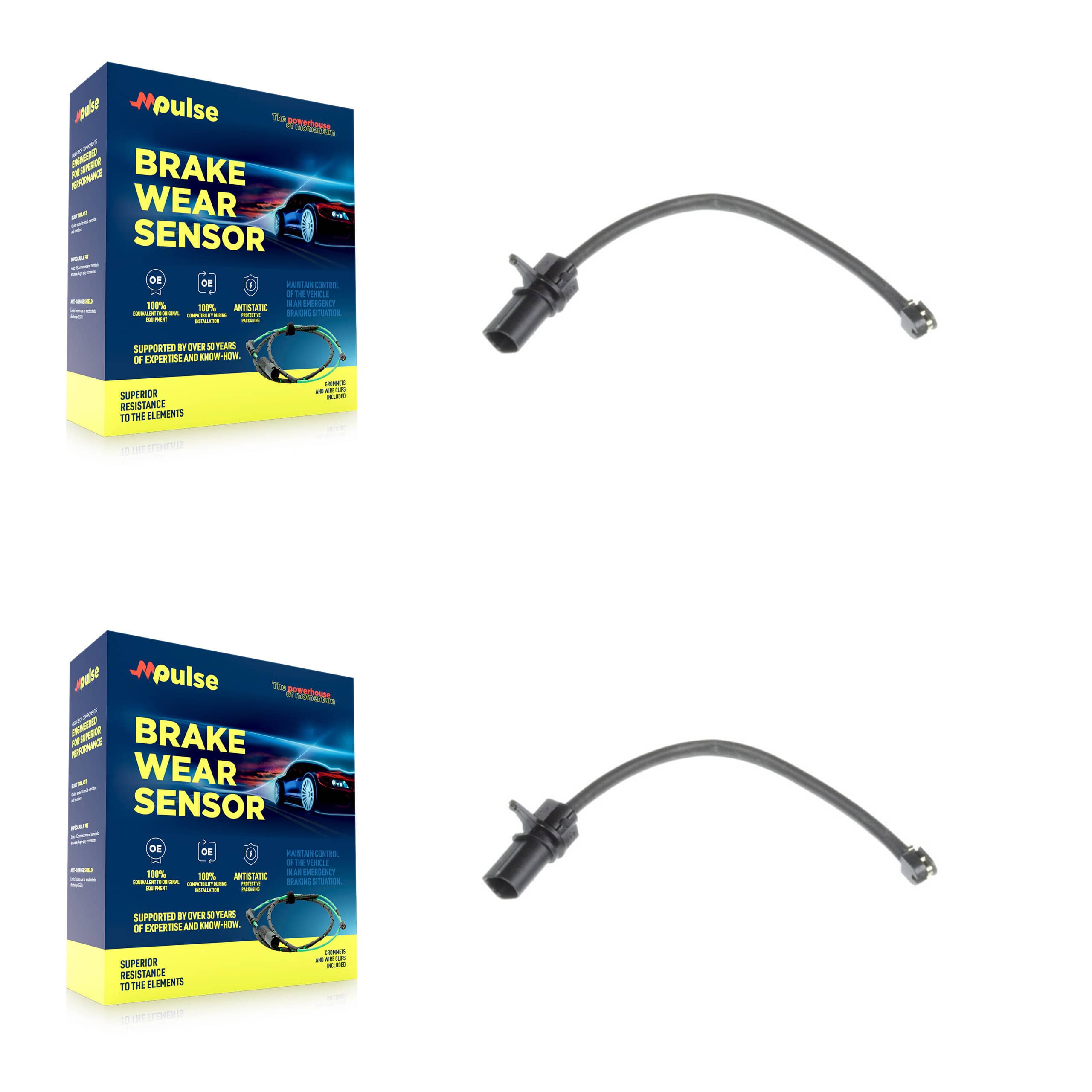 Mpulse - KSE-100294 - Rear Disc Brake Pad Wear Sensor Kits