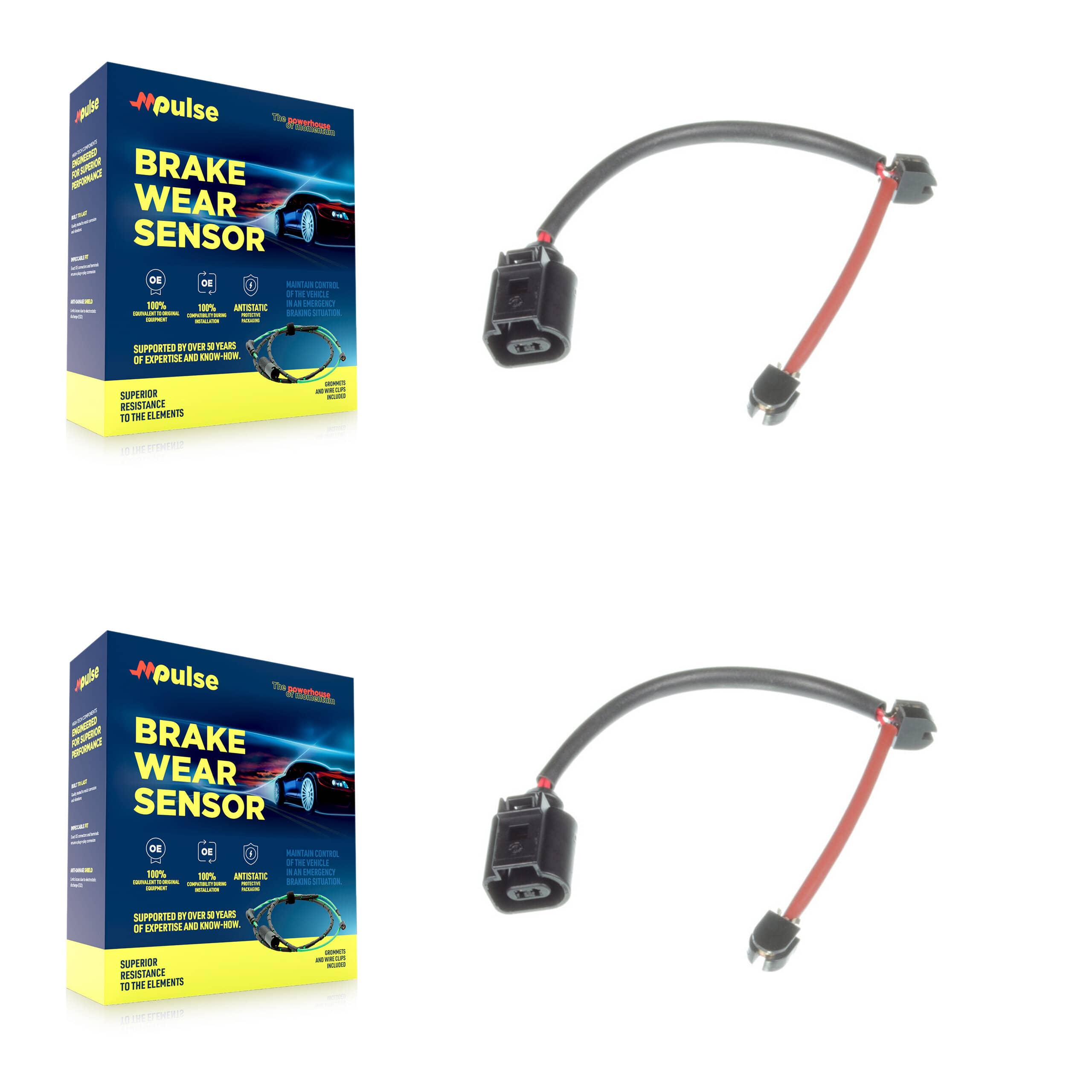 Mpulse - KSE-100323 - Rear Disc Brake Pad Wear Sensor Kits