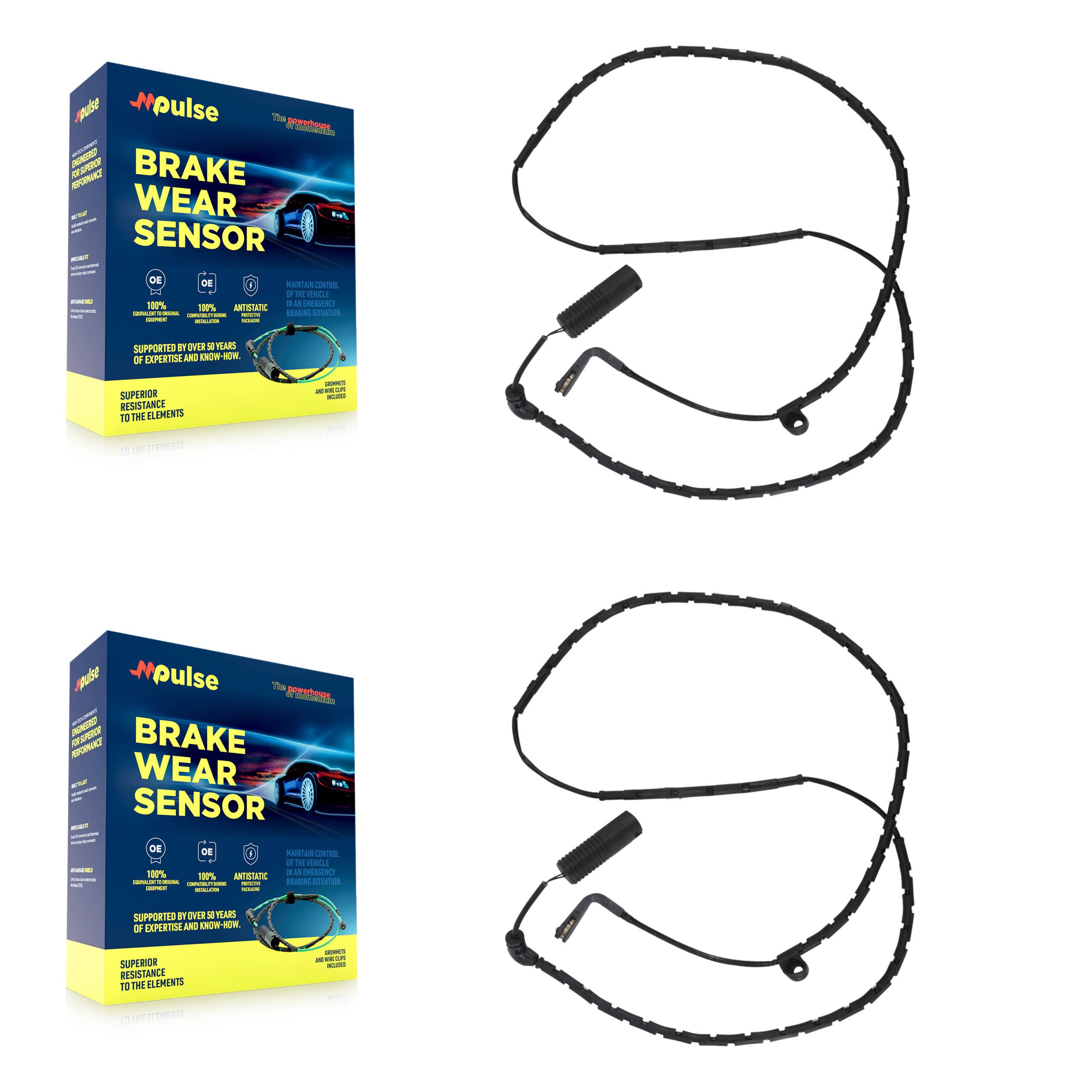 Mpulse - KSE-100328 - Rear Disc Brake Pad Wear Sensor Kits