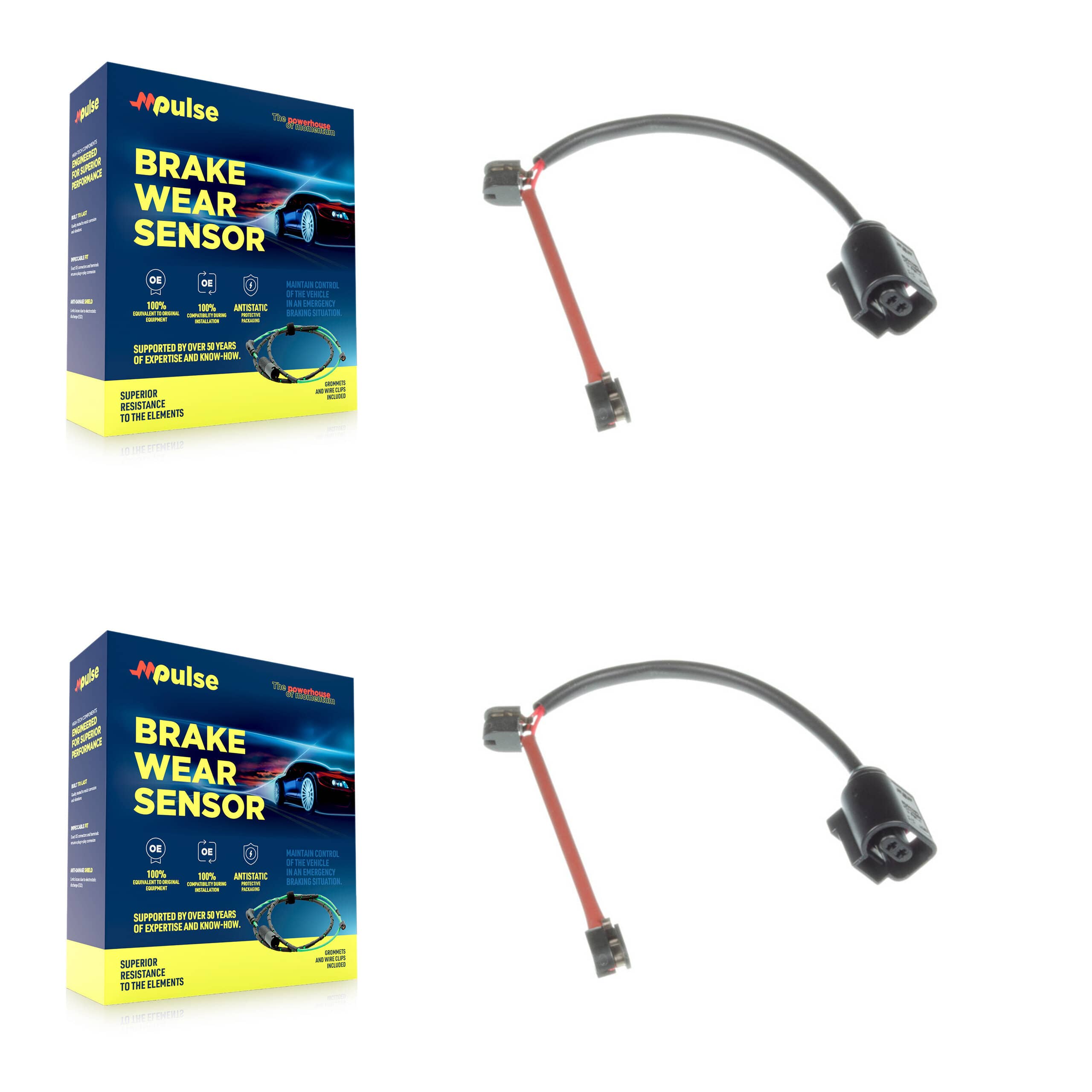 Mpulse - KSE-100330 - Rear Disc Brake Pad Wear Sensor Kits