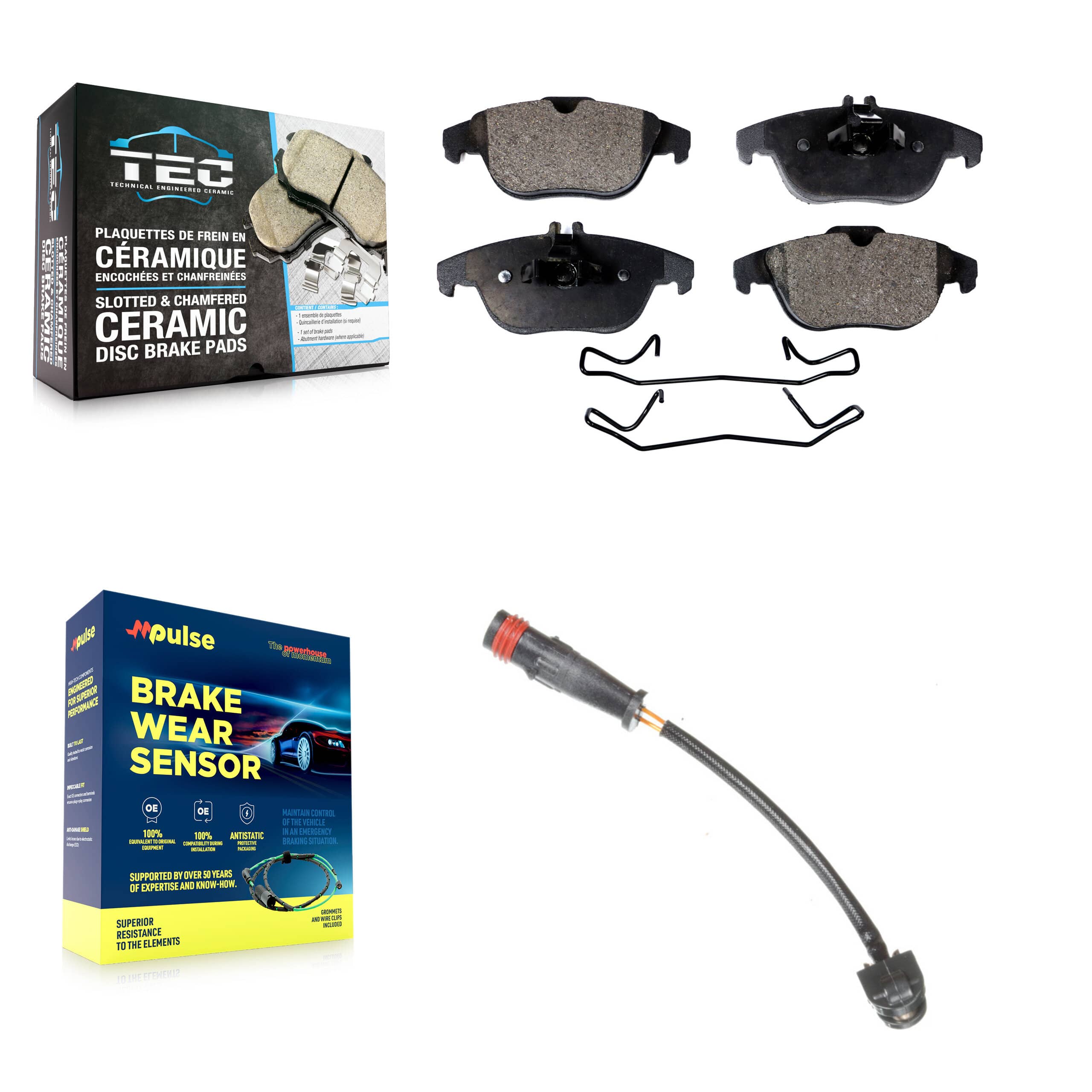 TEC - KTW-101148 - Rear Disc Brake Pad Kits