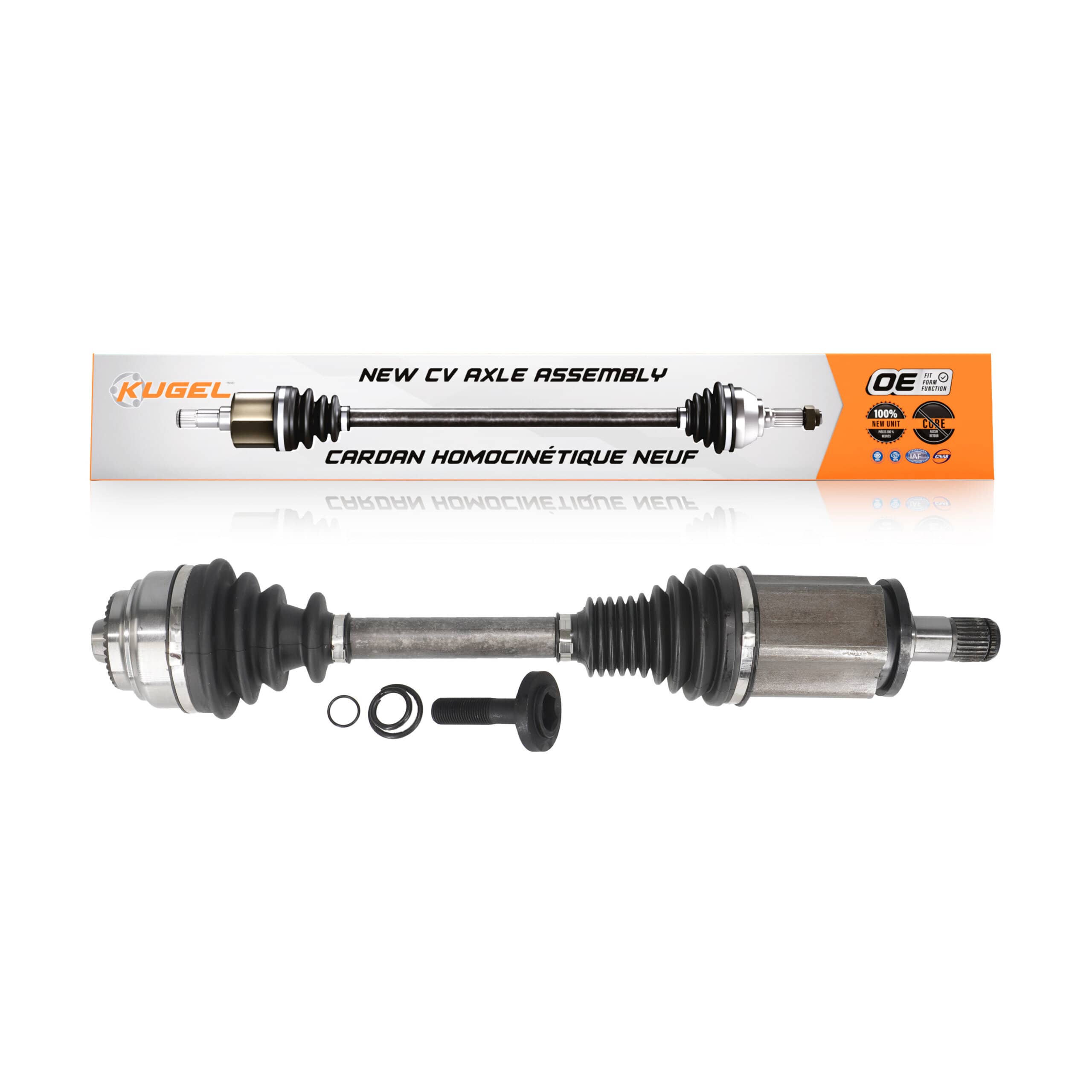 Kugel - NCV-BM27045 - Front Left CV Axle Shaft