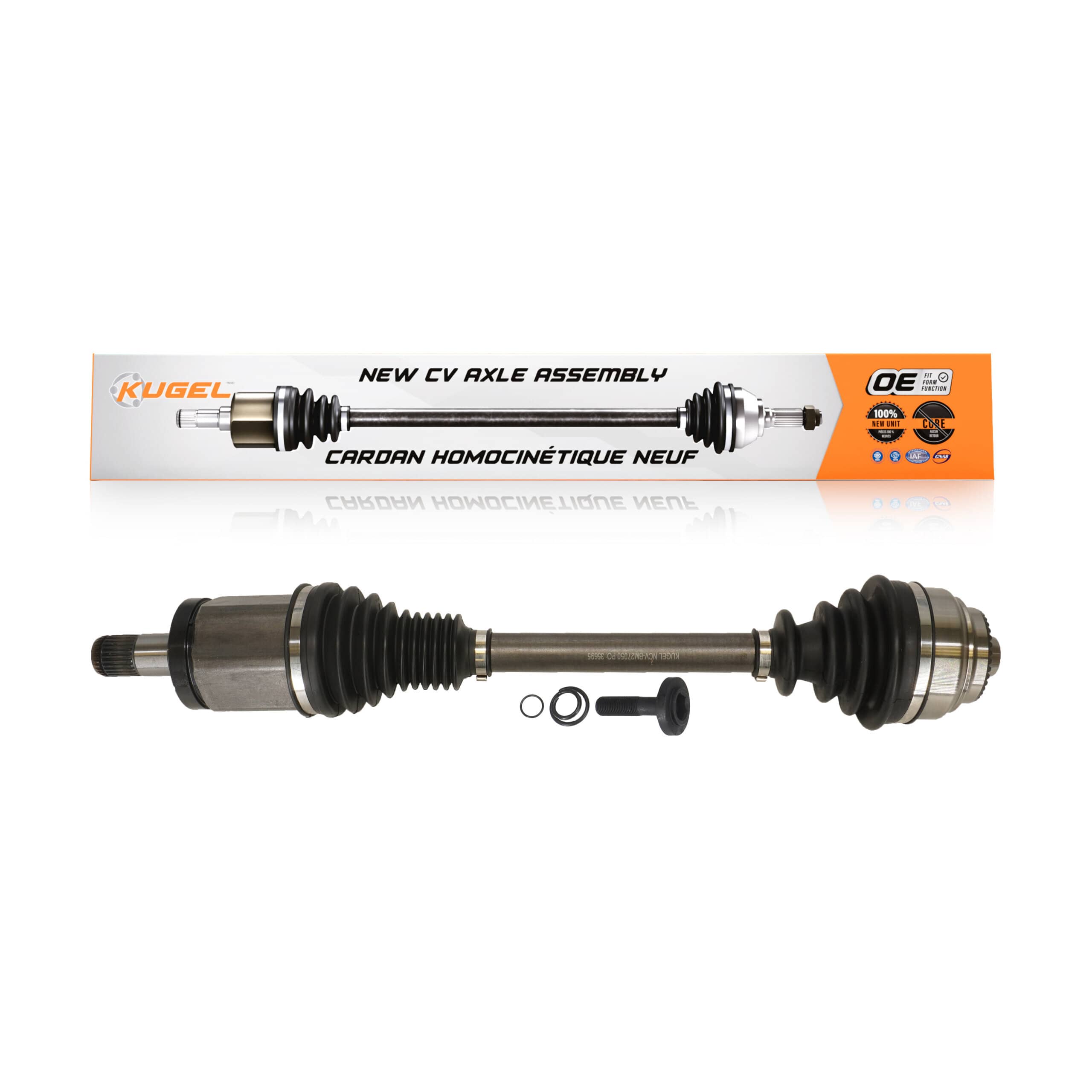 Kugel - NCV-BM27050 - Front Left CV Axle Shaft