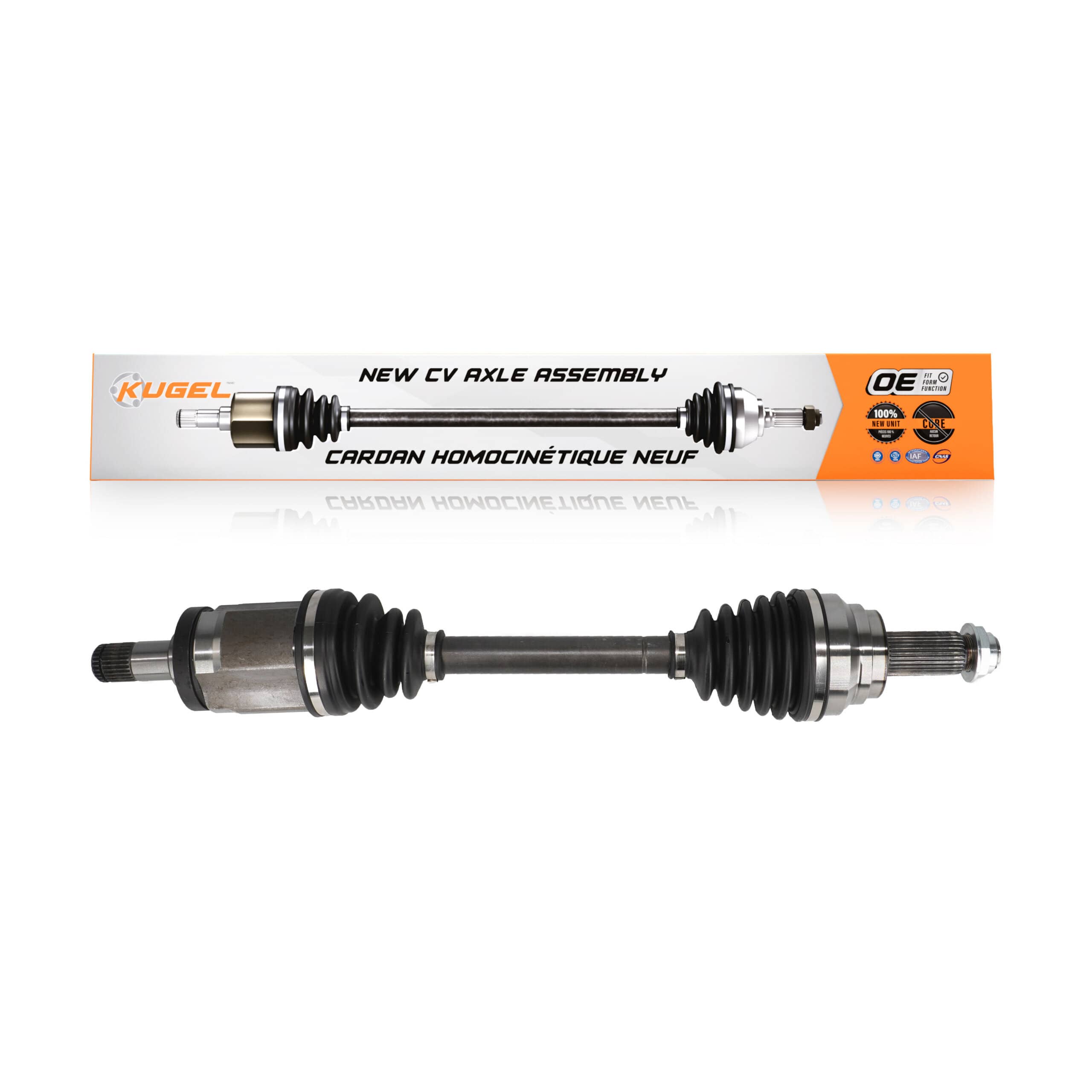 Kugel - NCV-BM27540 - Front Left CV Axle Shaft