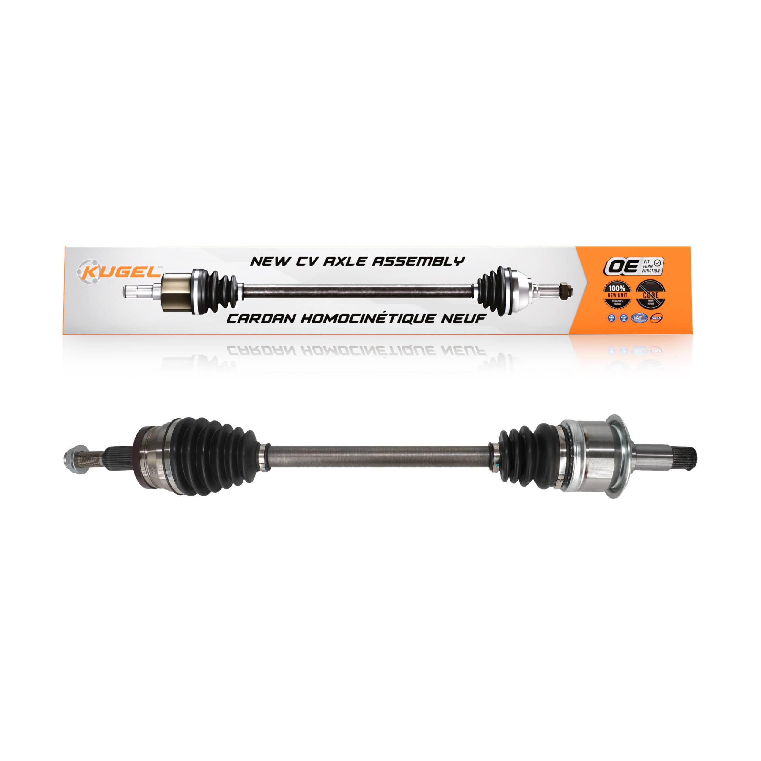 Kugel - NCV-CH12005 - Rear Left CV Axle Shaft