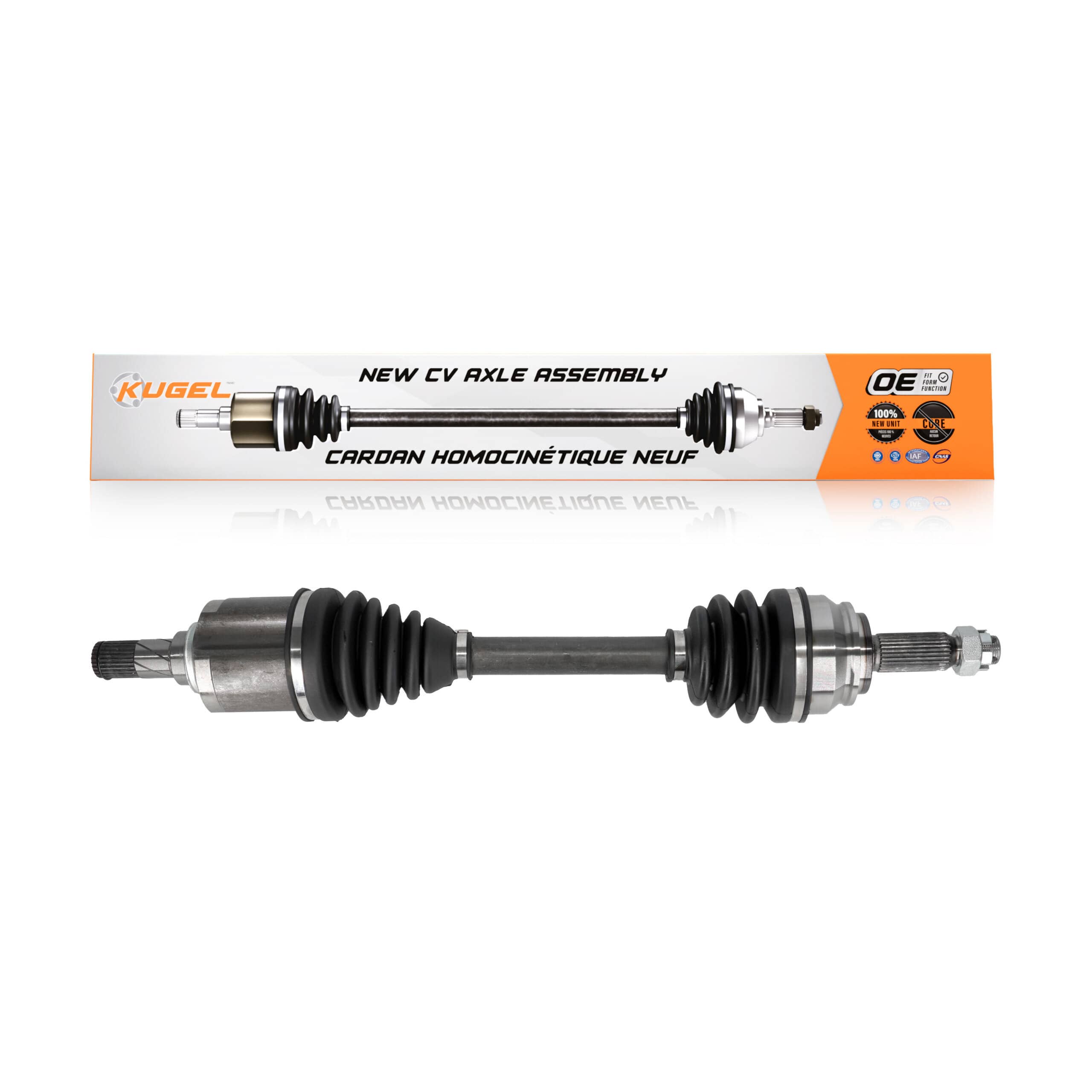 Kugel - NCV-CH82017 - Front Left CV Axle Shaft