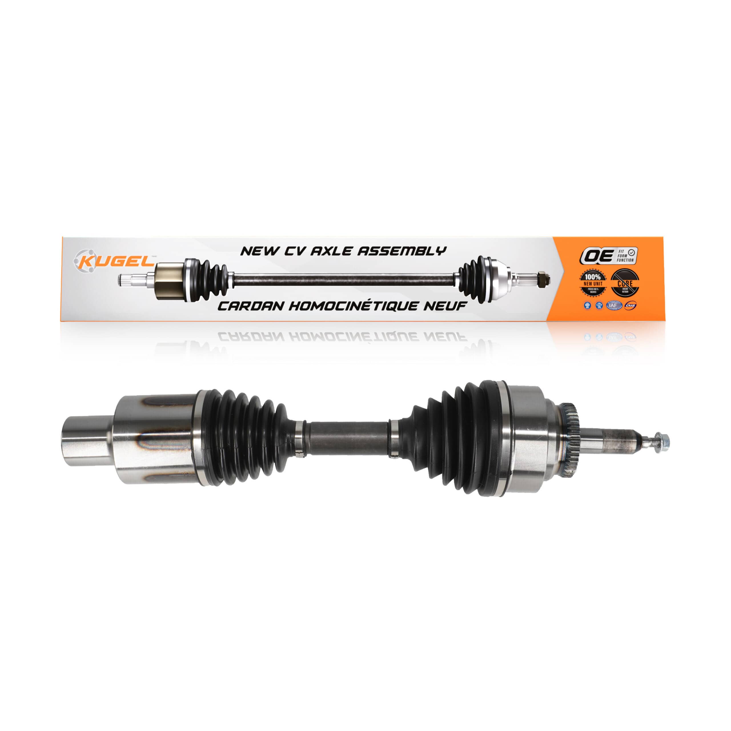 Kugel - NCV-FD11159 - Front Right CV Axle Shaft