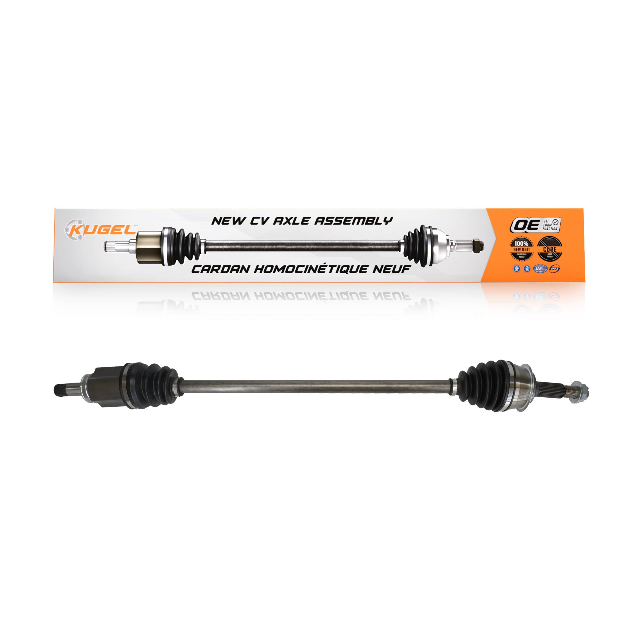 Kugel - NCV-GM10152 - Front Right CV Axle Shaft